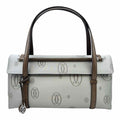CARTIER Grey, Brown Fabric Monogram Handbag