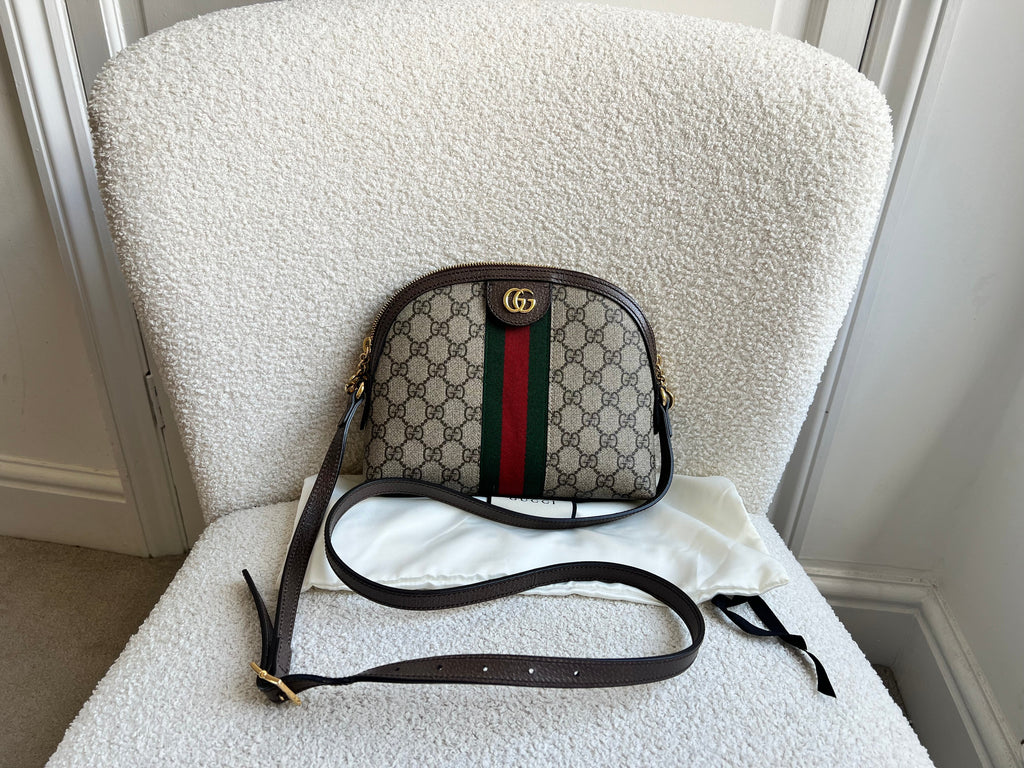 Gucci Ophidia GG Supreme Rounded Top Shoulder Bag (RRP £1,380)