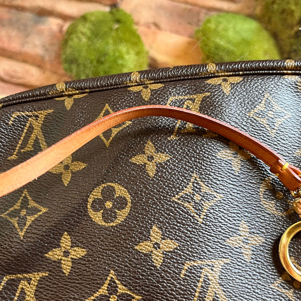 LOUIS VUITTON Pochette Accessories Brown Monogram Canvas Shoulder Bag