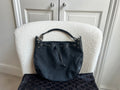 Gucci Black GG Canvas Drawstring Shoulder Bag