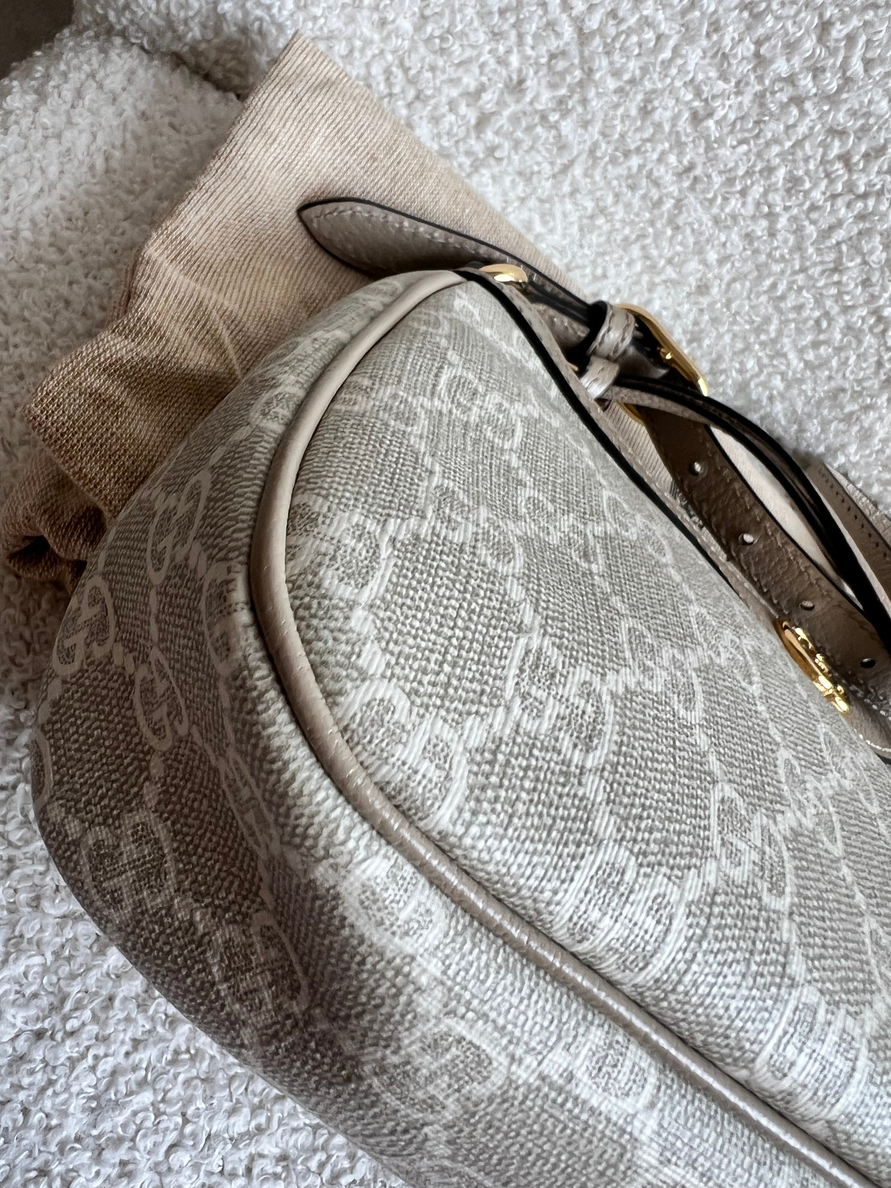 Gucci Ophidia GG Beige Supreme Shoulder Bag (RRP £930)