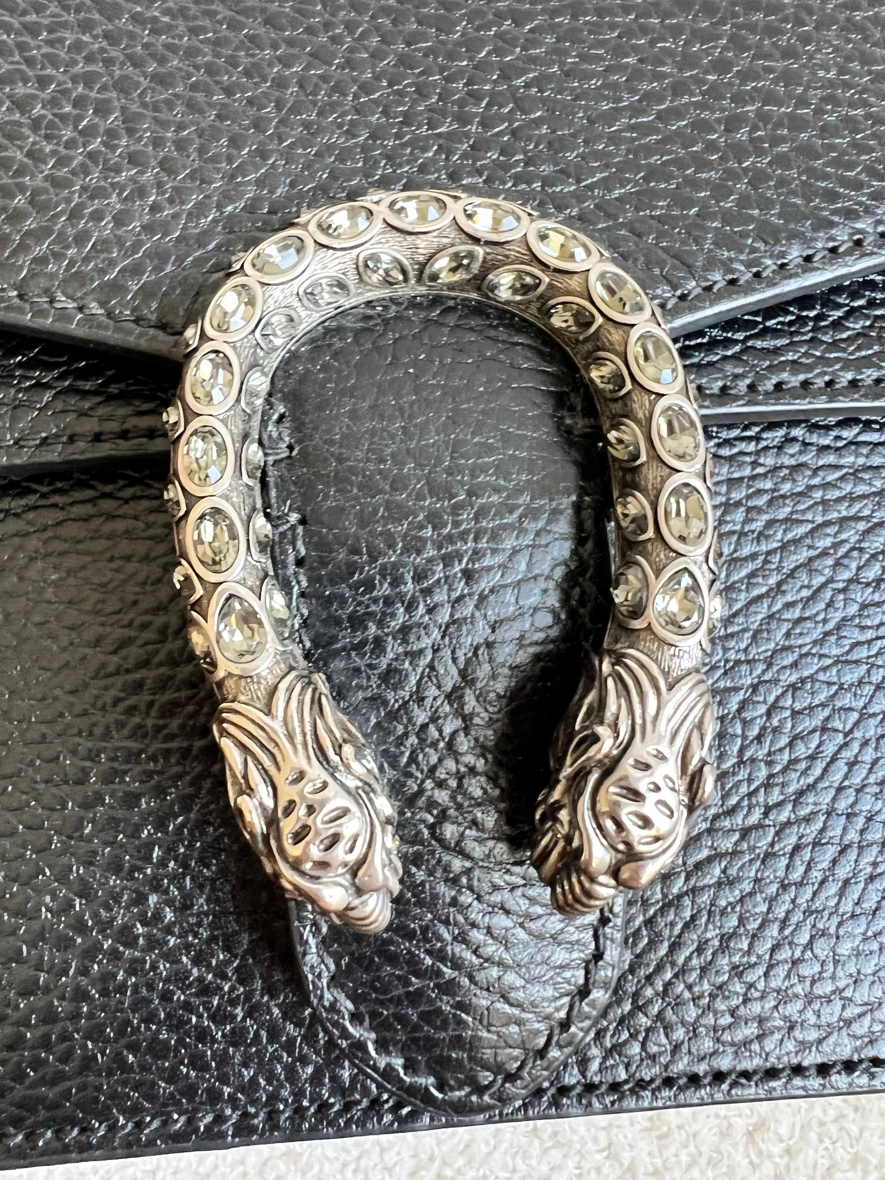 Gucci Dionysus Black Mini Bag (RRP £2050)