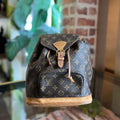LOUIS VUITTON Montsouris Monogram Canvas Vintage Backpack