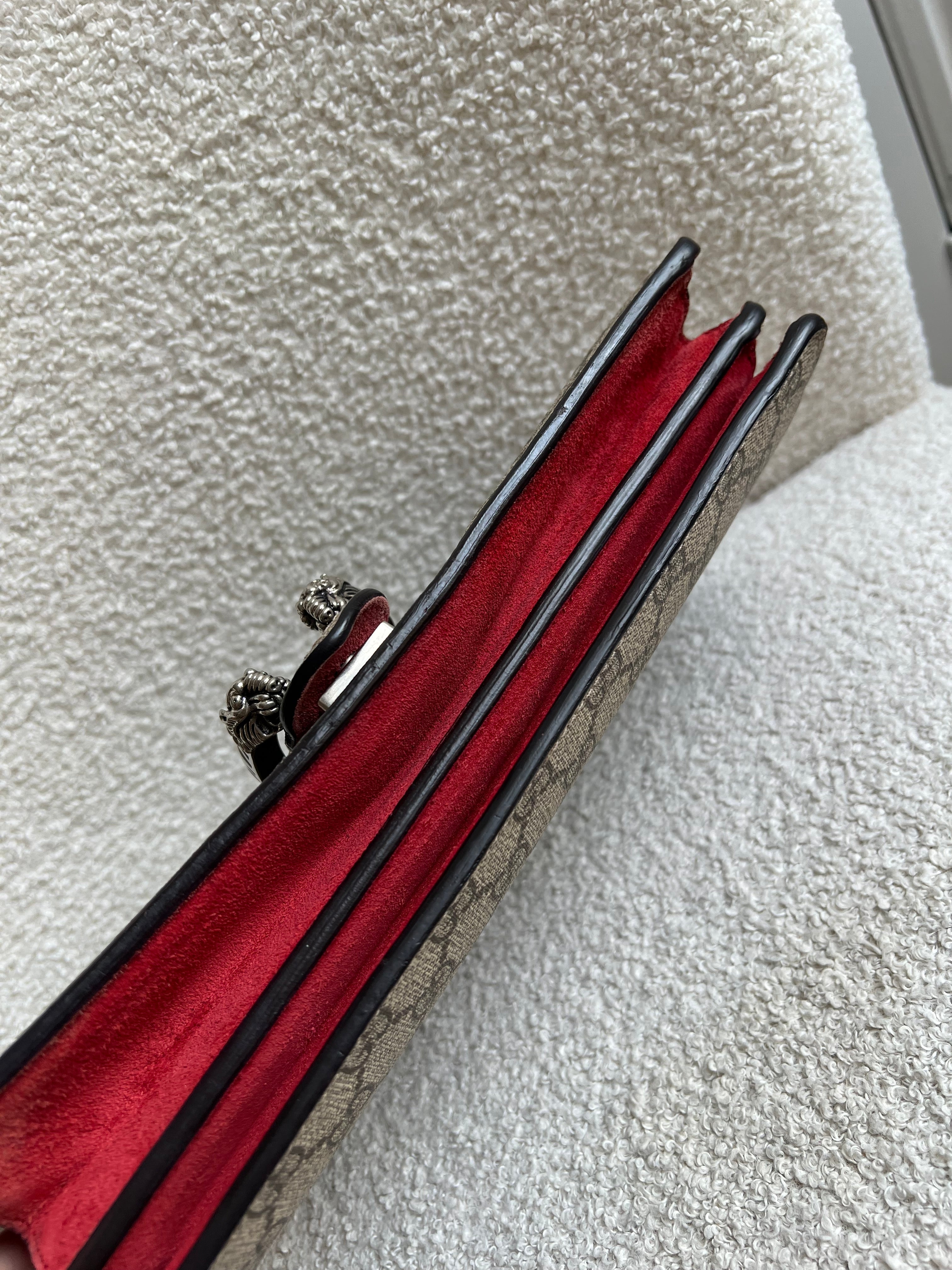 Gucci Dionysus GG Supreme Small Shoulder Bag (RRP £2,220)