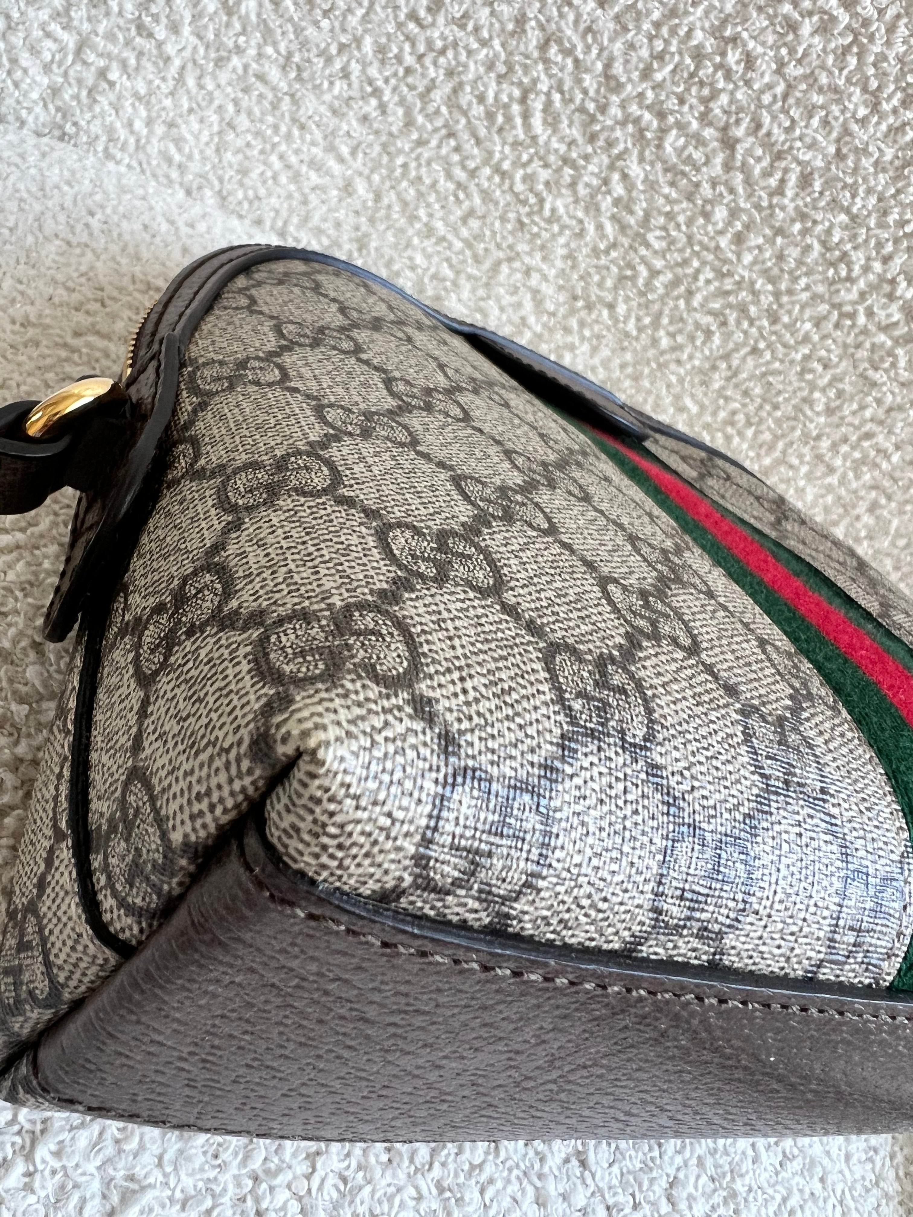 Gucci Ophidia GG Supreme Rounded Top Shoulder Bag (RRP £1,380)