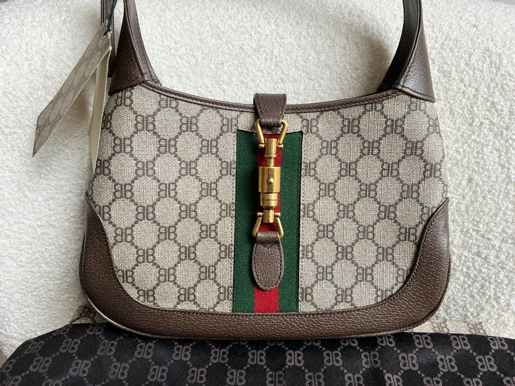 Balenciaga x Gucci Hacker Project Small Jackie Bag (RRP £1900)