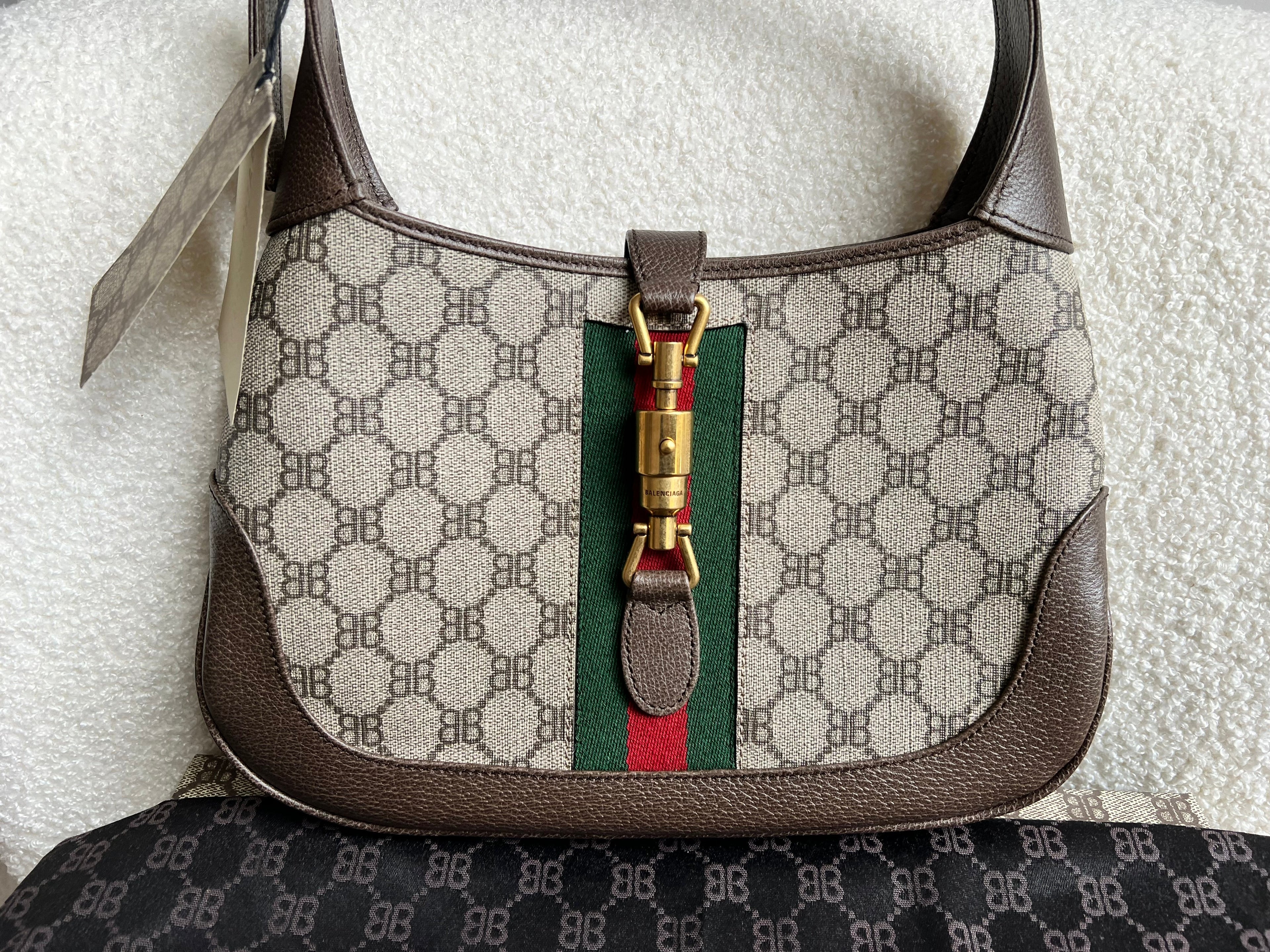 Balenciaga x Gucci Hacker Project Small Jackie Bag (RRP £1900)