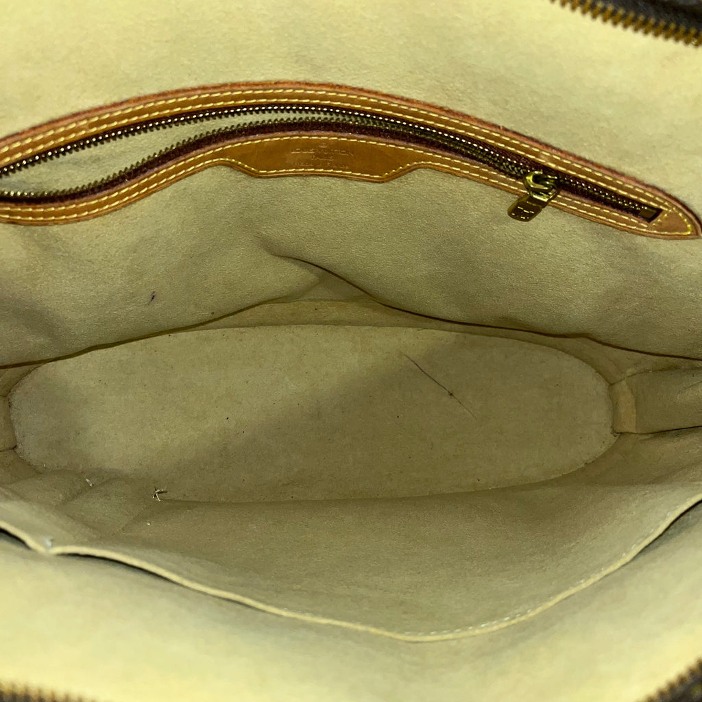 LOUIS VUITTON Babylon Monogram Canvas Brown Tote Bag
