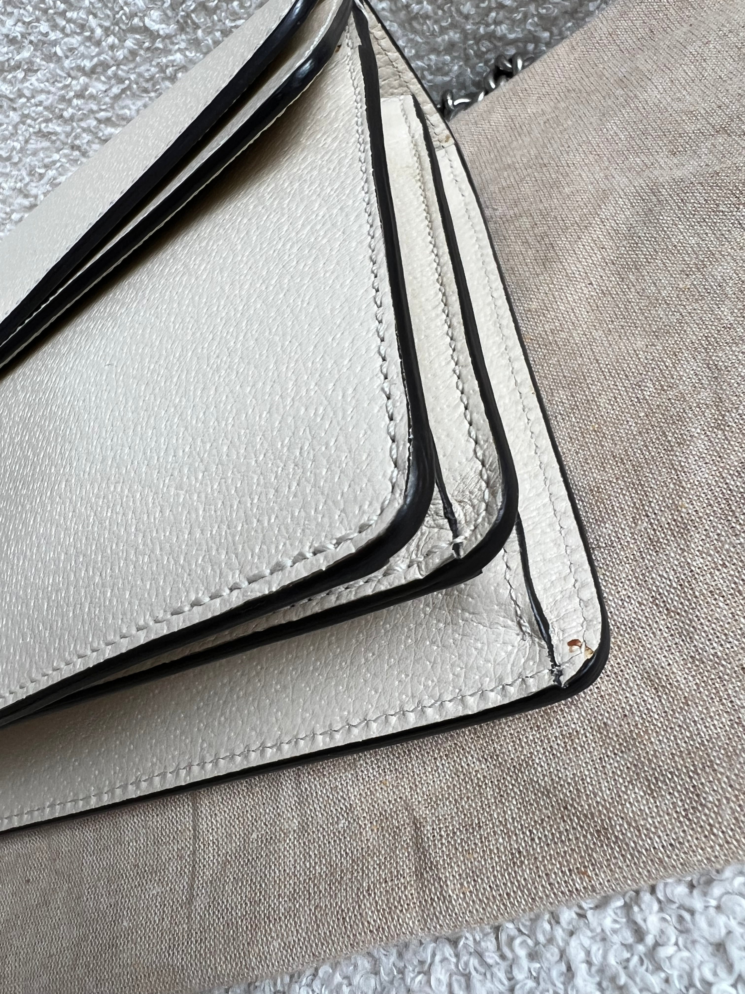 Gucci Dionysus GG White Small Shoulder Bag (RRP £2,670)