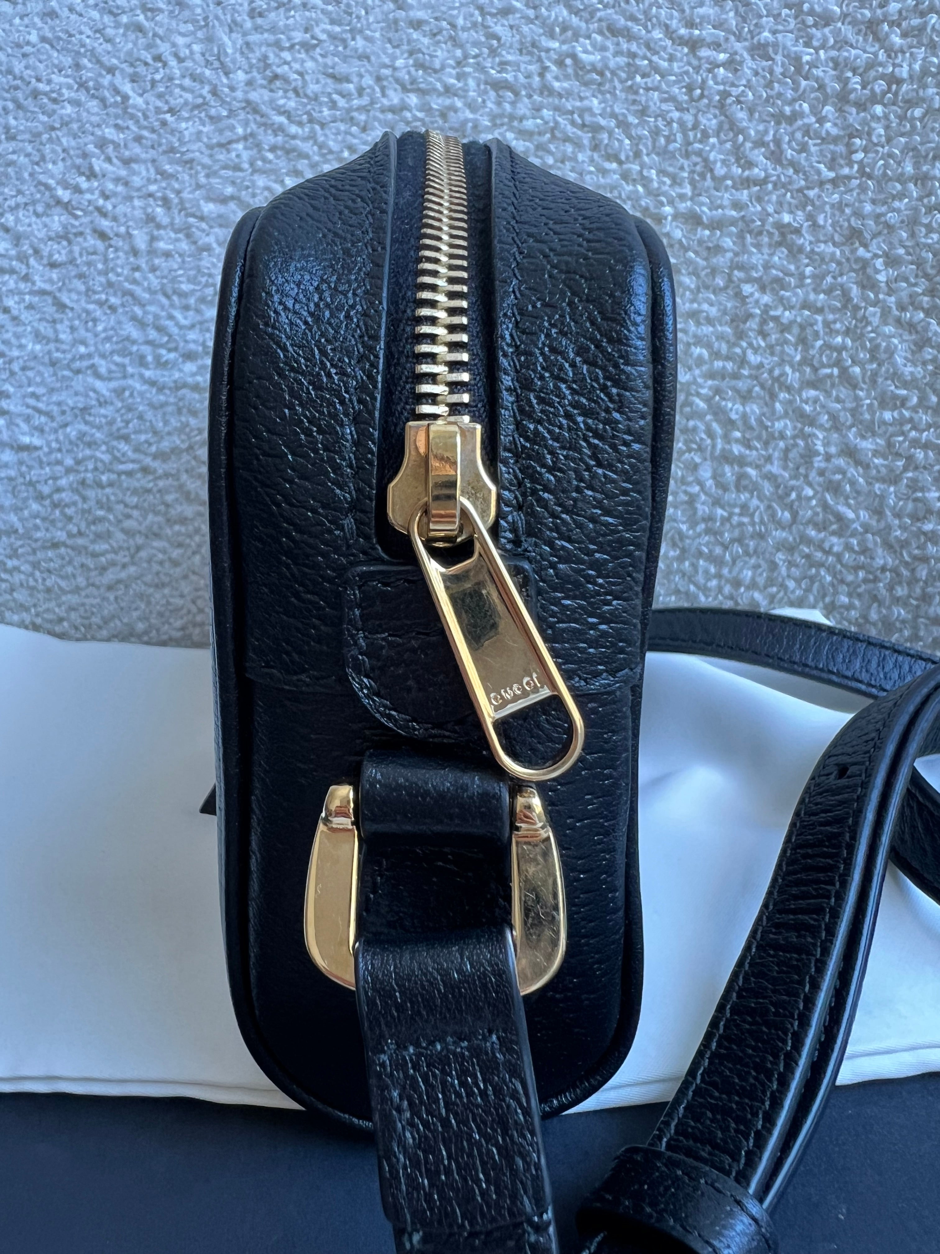 Gucci GG Black Ophidia Mini Shoulder Bag