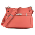 HERMÈS Jypsiere Clemence Red Leather Cross Body Bag-HS