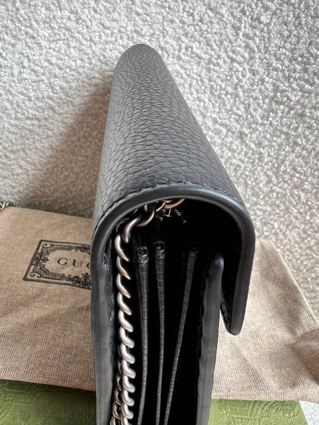 Gucci Dionysus Black Mini Chain Bag (RRP £1420)