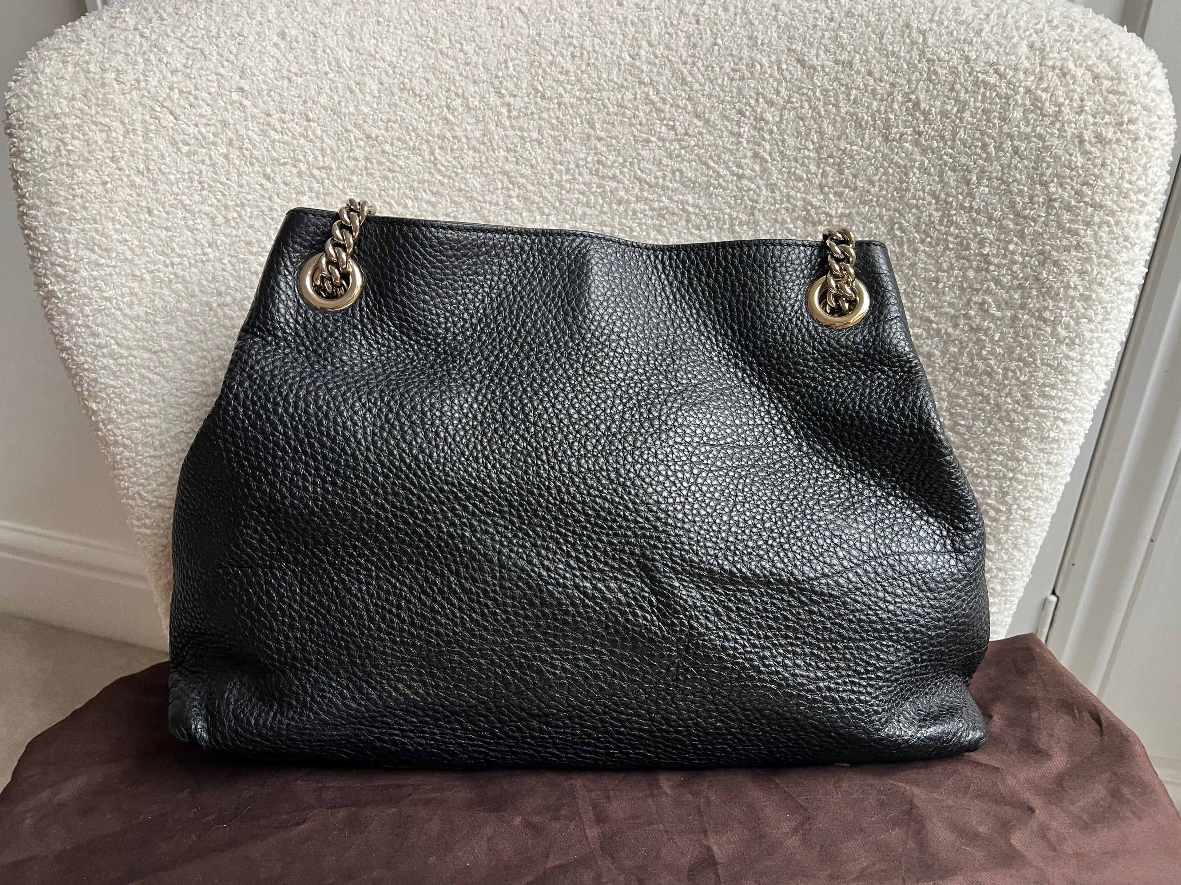 Gucci Black Soho Chain Tote (RRP £1350)
