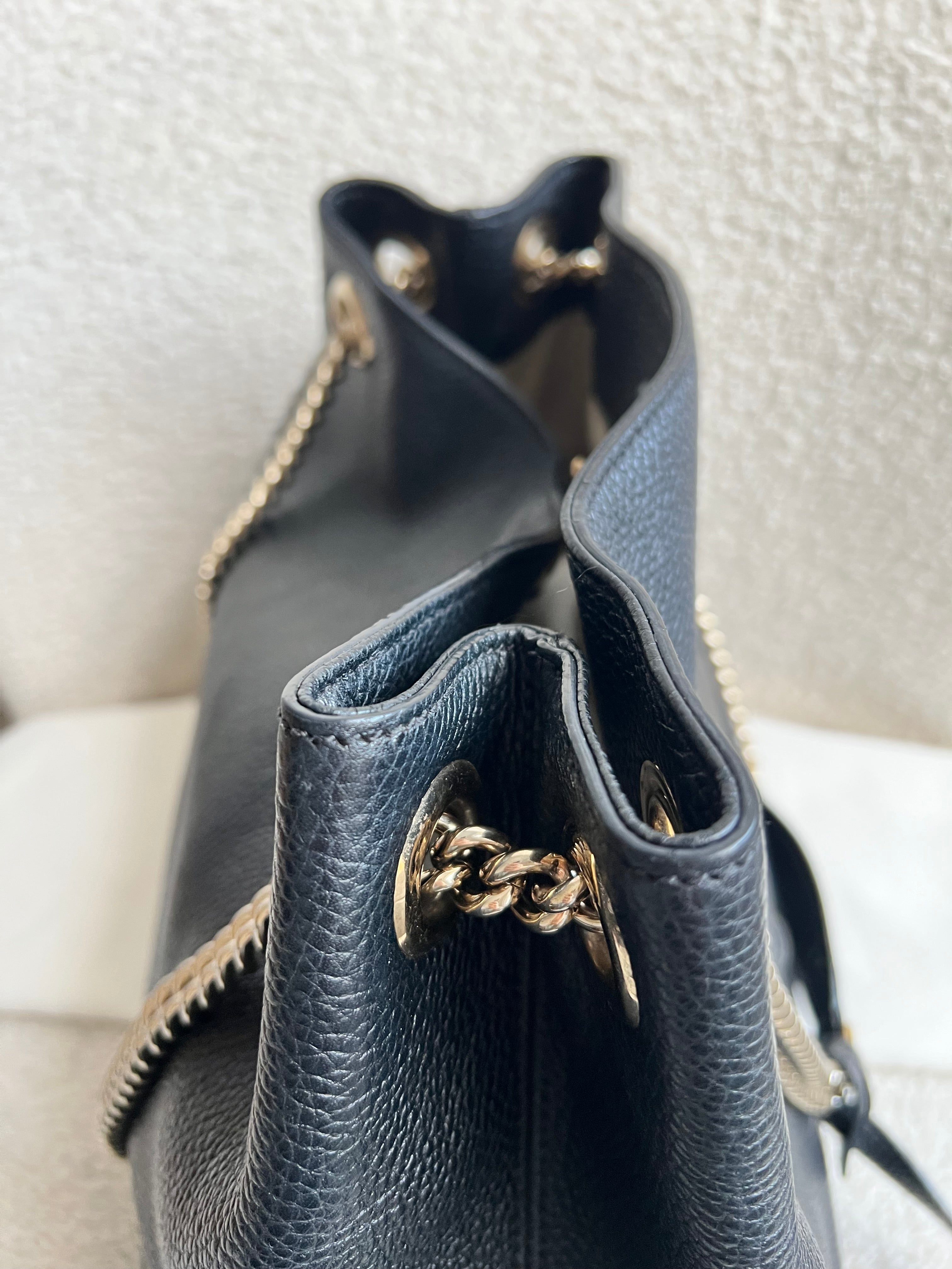 Gucci Black Soho Chain Tote (RRP £1350)