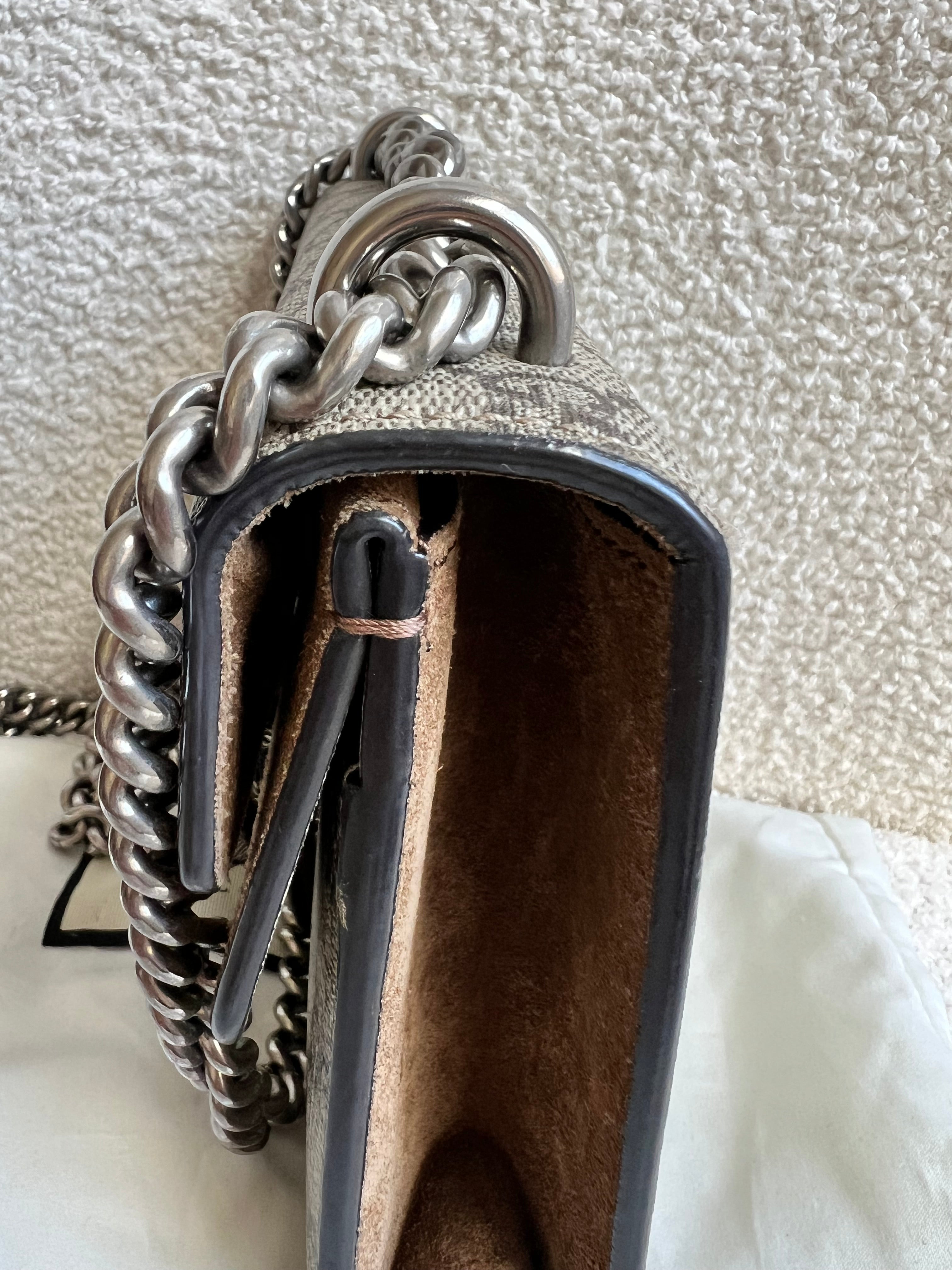 Gucci Dionysus GG Supreme Mini Shoulder Bag (RRP £1,890)