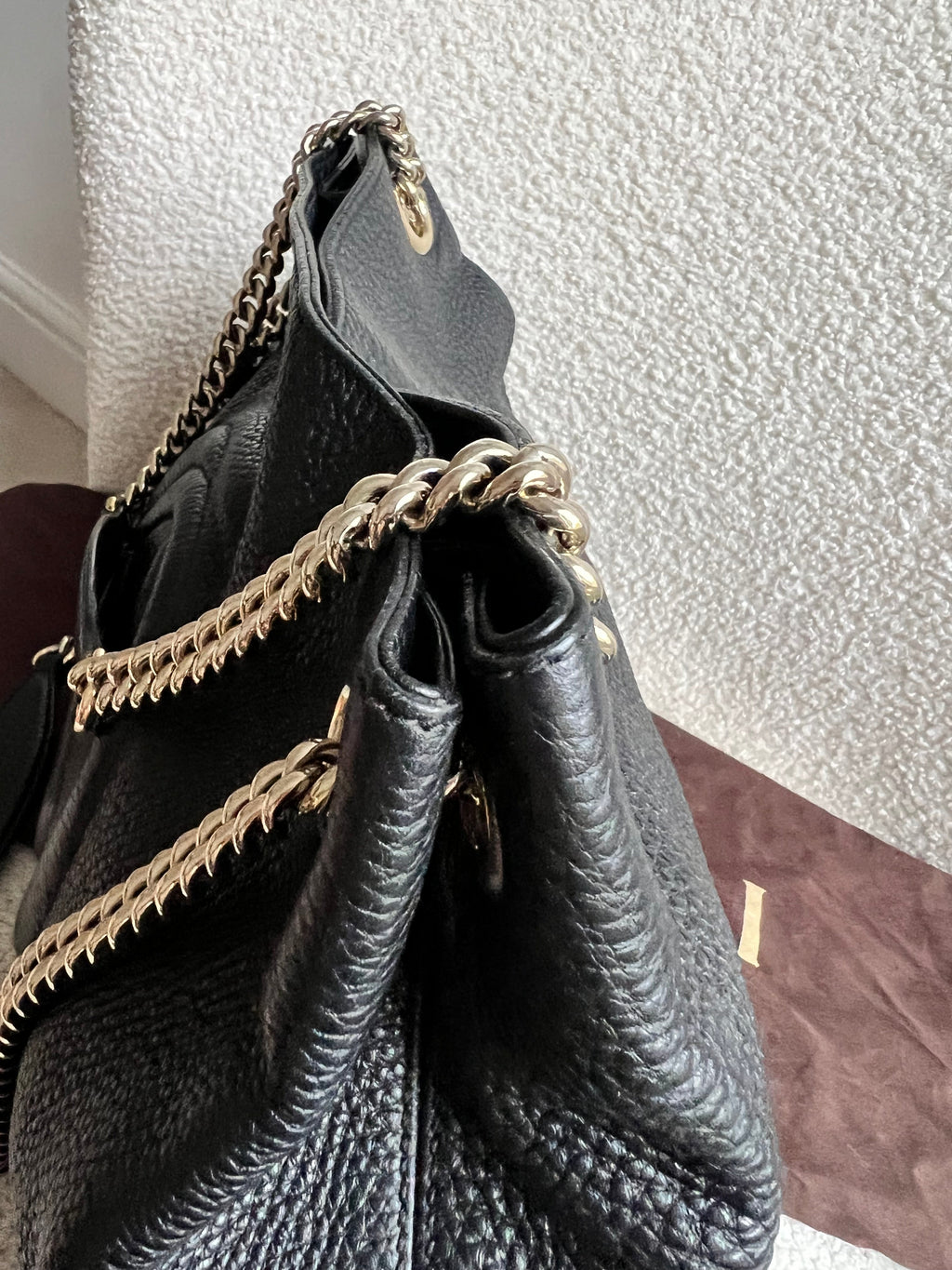 Gucci Black Soho Chain Tote (RRP £1350)