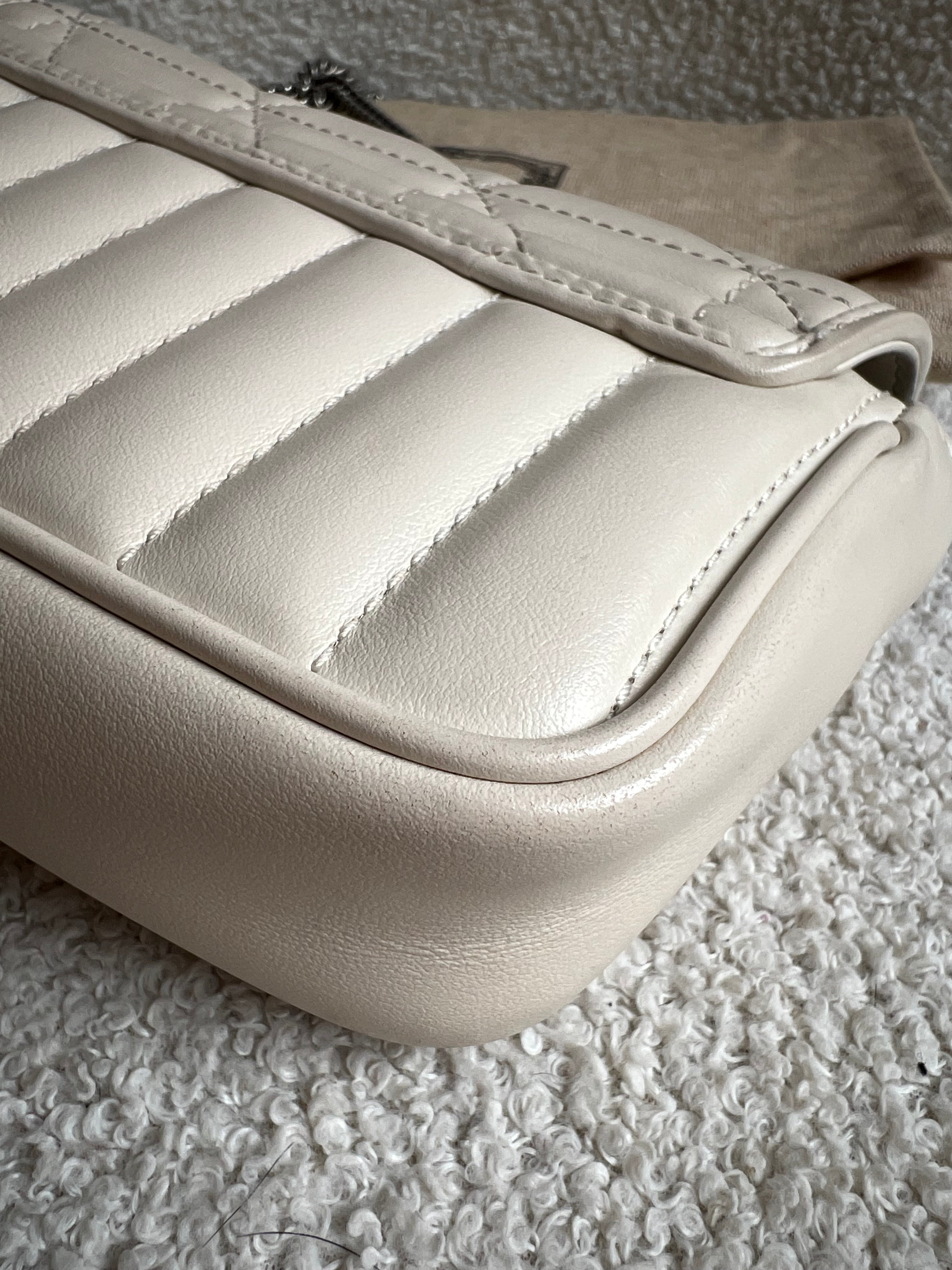 Gucci GG Cream Marmont Super Mini Aria Shoulder Bag (RRP £985)