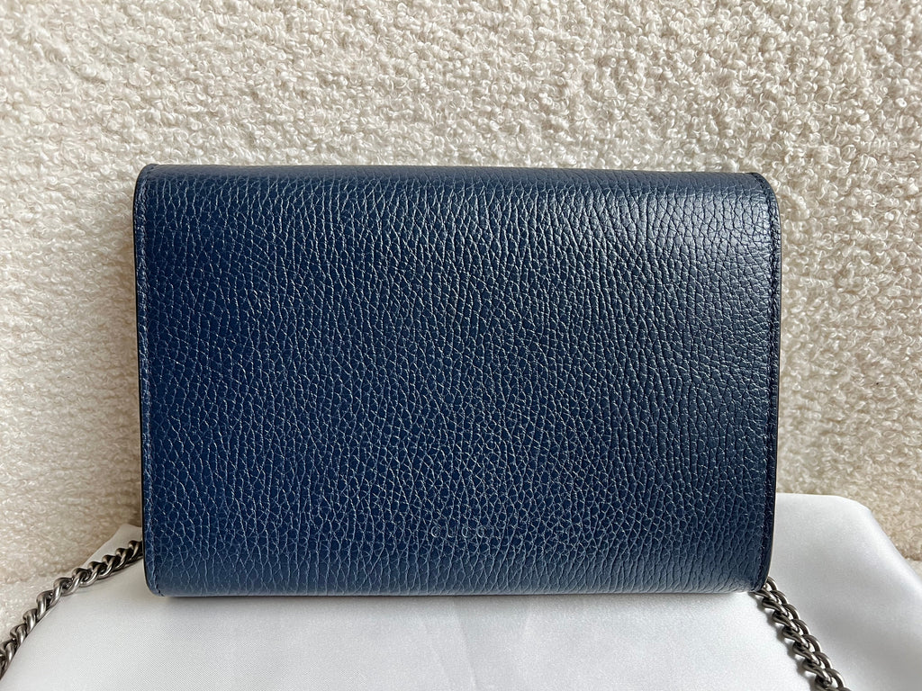 Gucci Dionysus Navy Mini Chain Bag (RRP £1340)