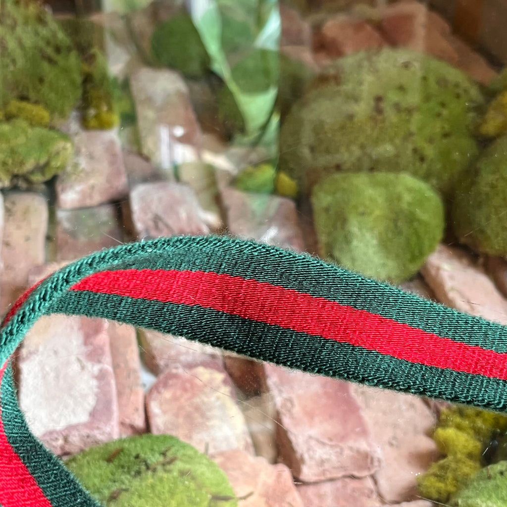 GUCCI GG Web Canvas Double Pocket Belt Bag