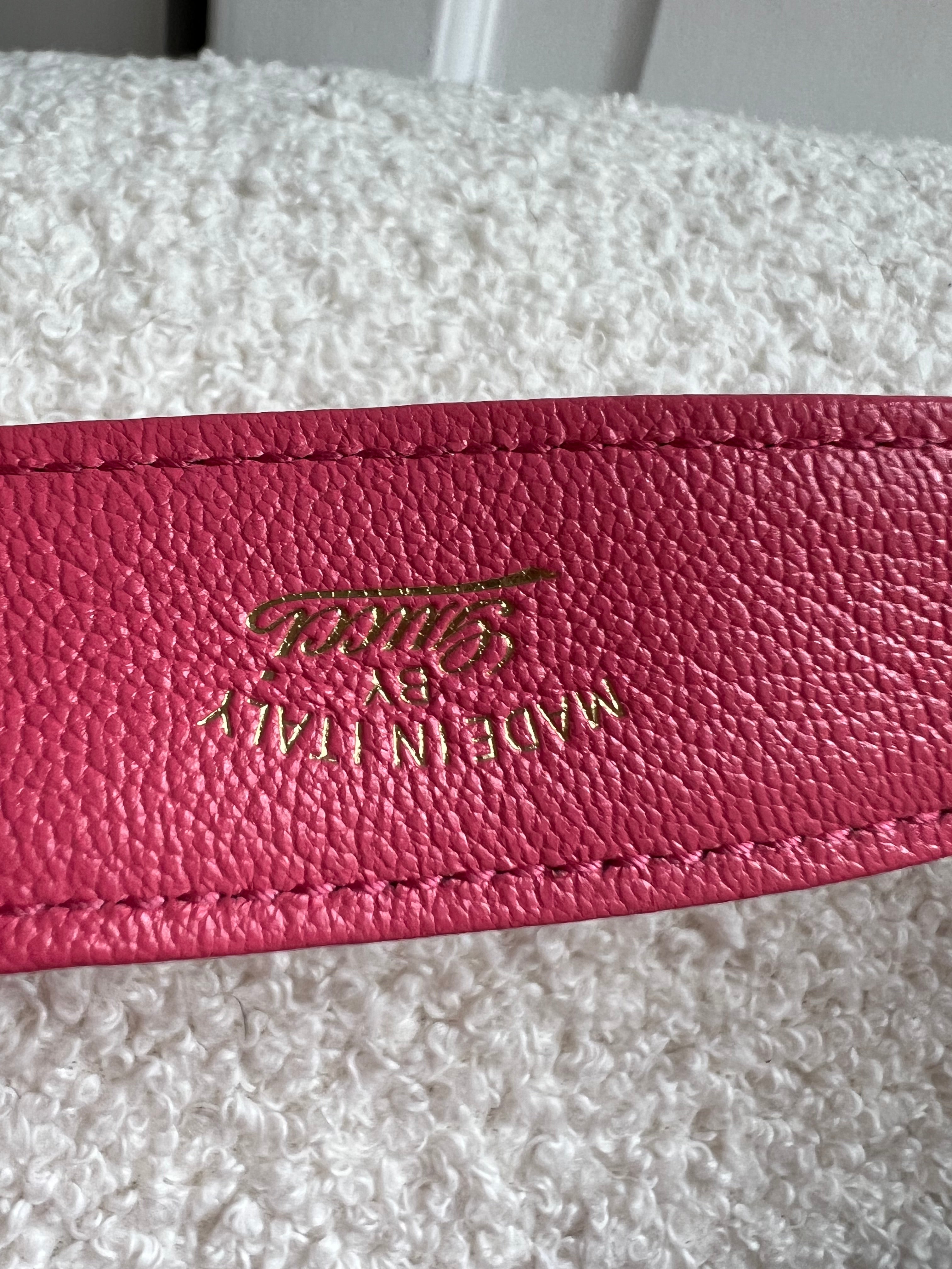 Gucci Pink Large Aphrodite Shoulder Bag (RRP £1760)