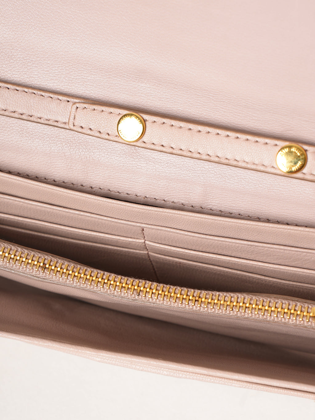 Miu Miu Matelasse Clutch