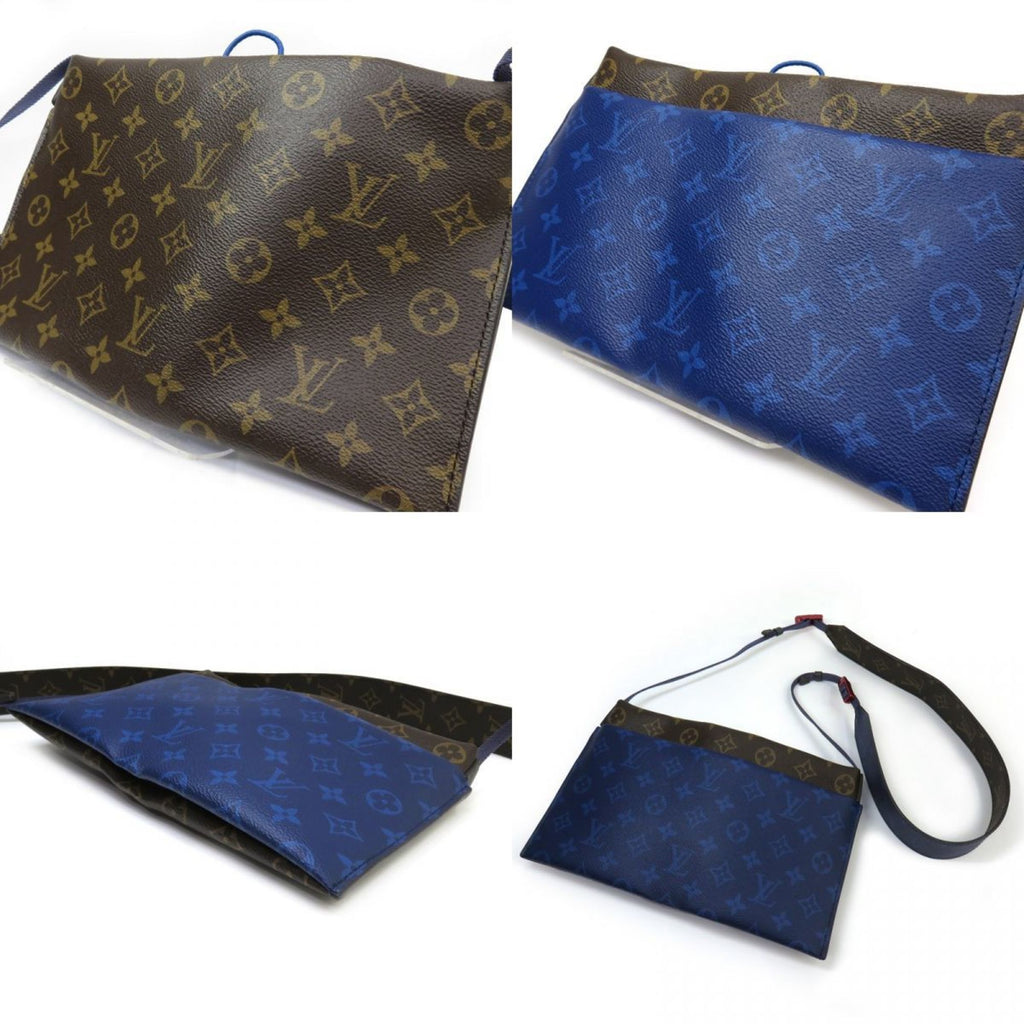 Louis Vuitton Pochette Outdoor Monogram Canvas Brown Canvas Clutche & Pouche Bag (Pre-Owned)
