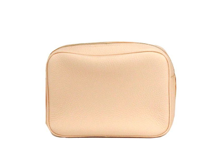 Burberry Small Branded Peach Pink Grainy Leather Camera Crossbody Women's Bag