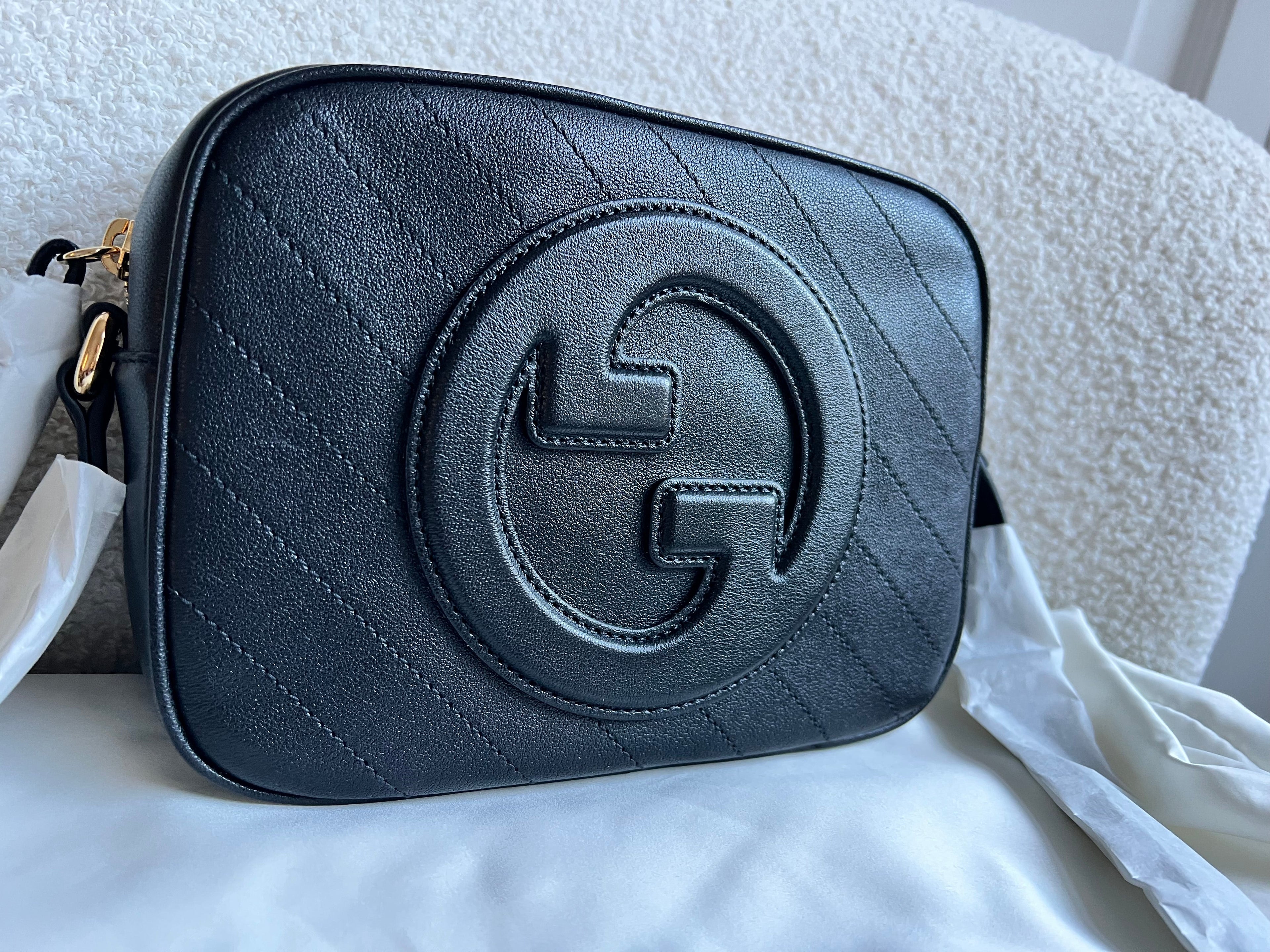 Gucci Black Small Blondie Shoulder Bag (RRP £1380)