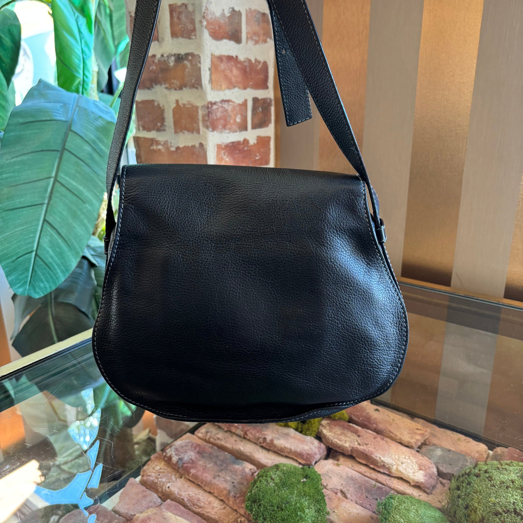 CHLOE Black Leather Marcie