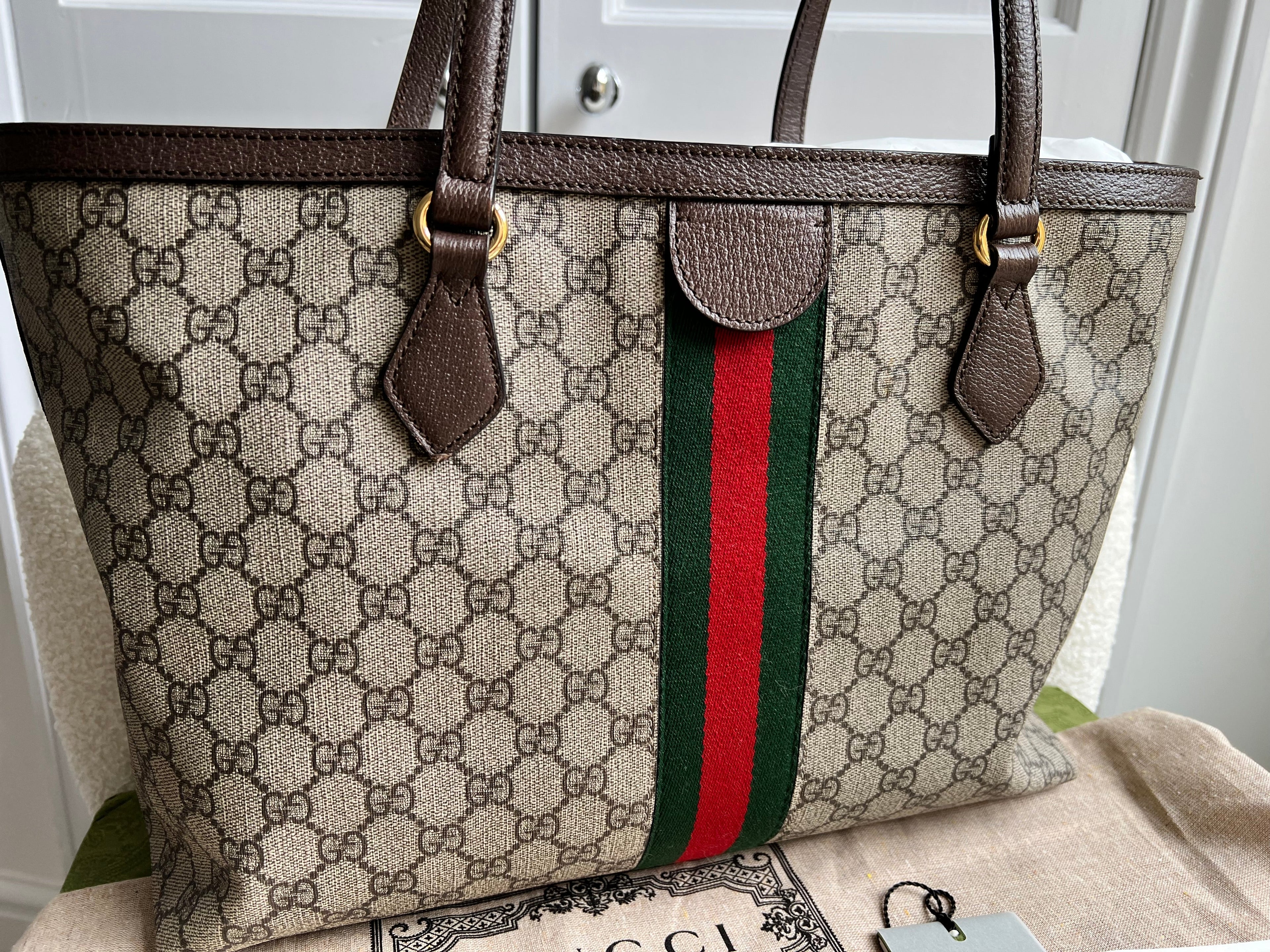 Gucci Ophidia GG Supreme Medium Tote (RRP £1440)