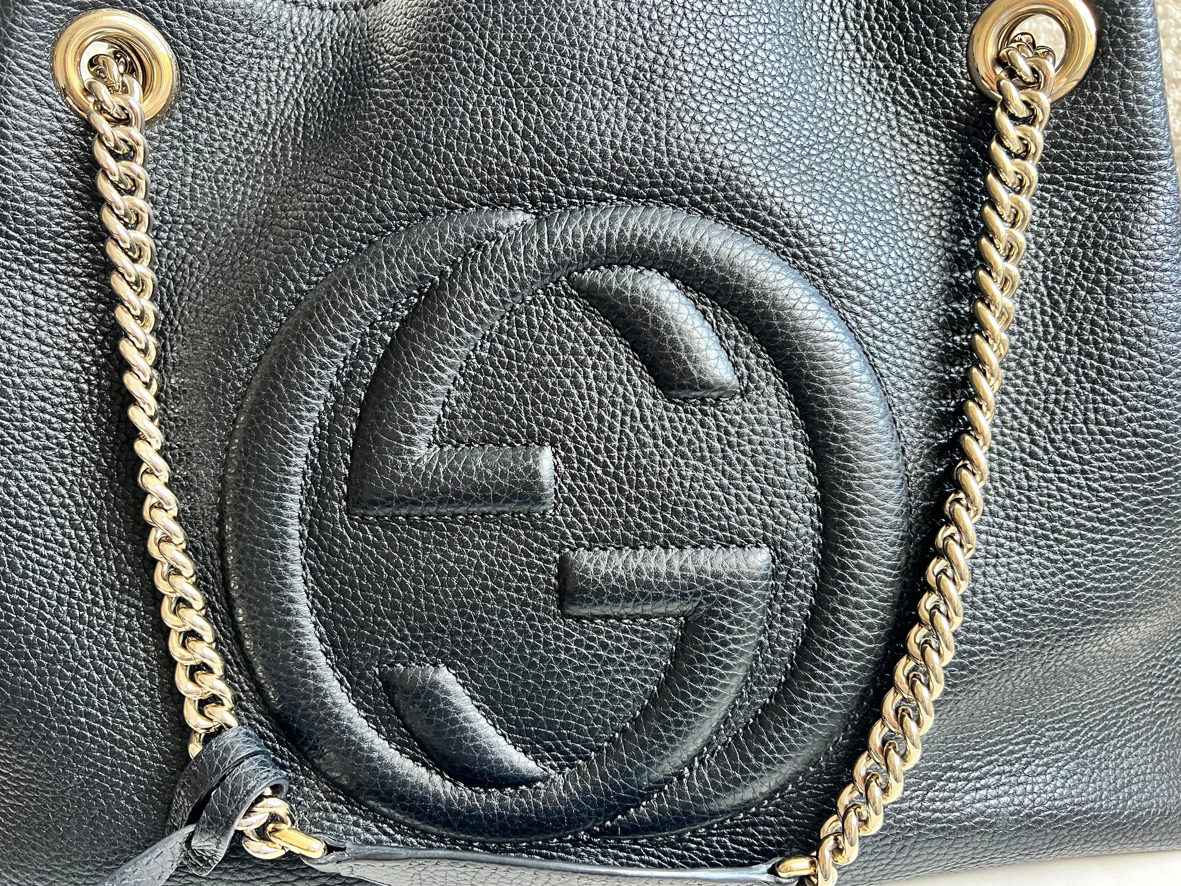 Gucci Black Soho Chain Tote (RRP £1350)
