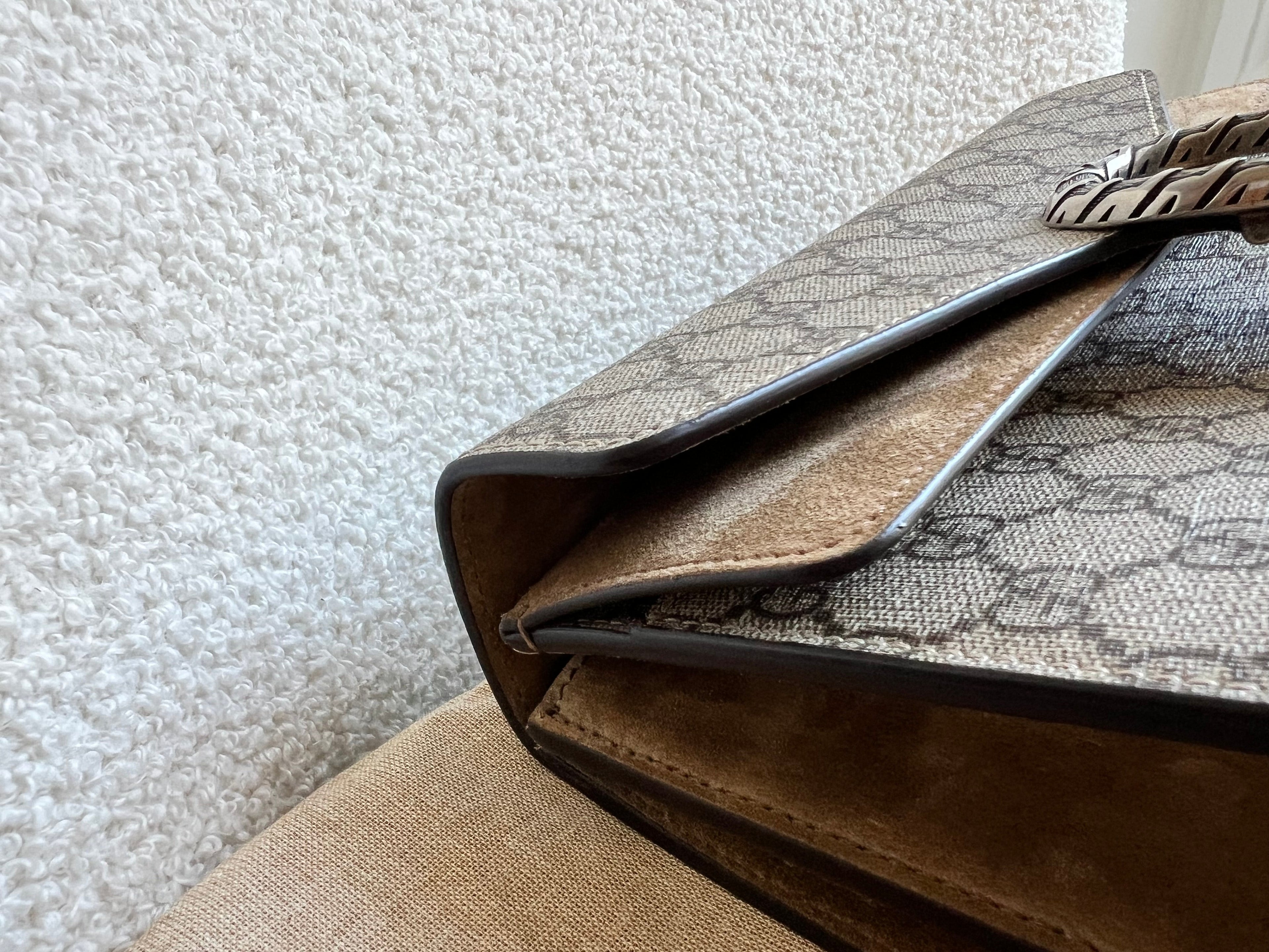 Gucci Dionysus GG Supreme Small Shoulder Bag (RRP £2,280)