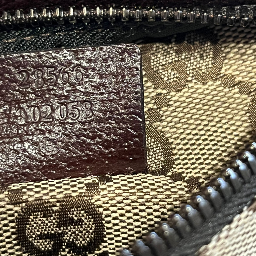 GUCCI Beige GG Monogram Canvas Double Pocket Belt Bag