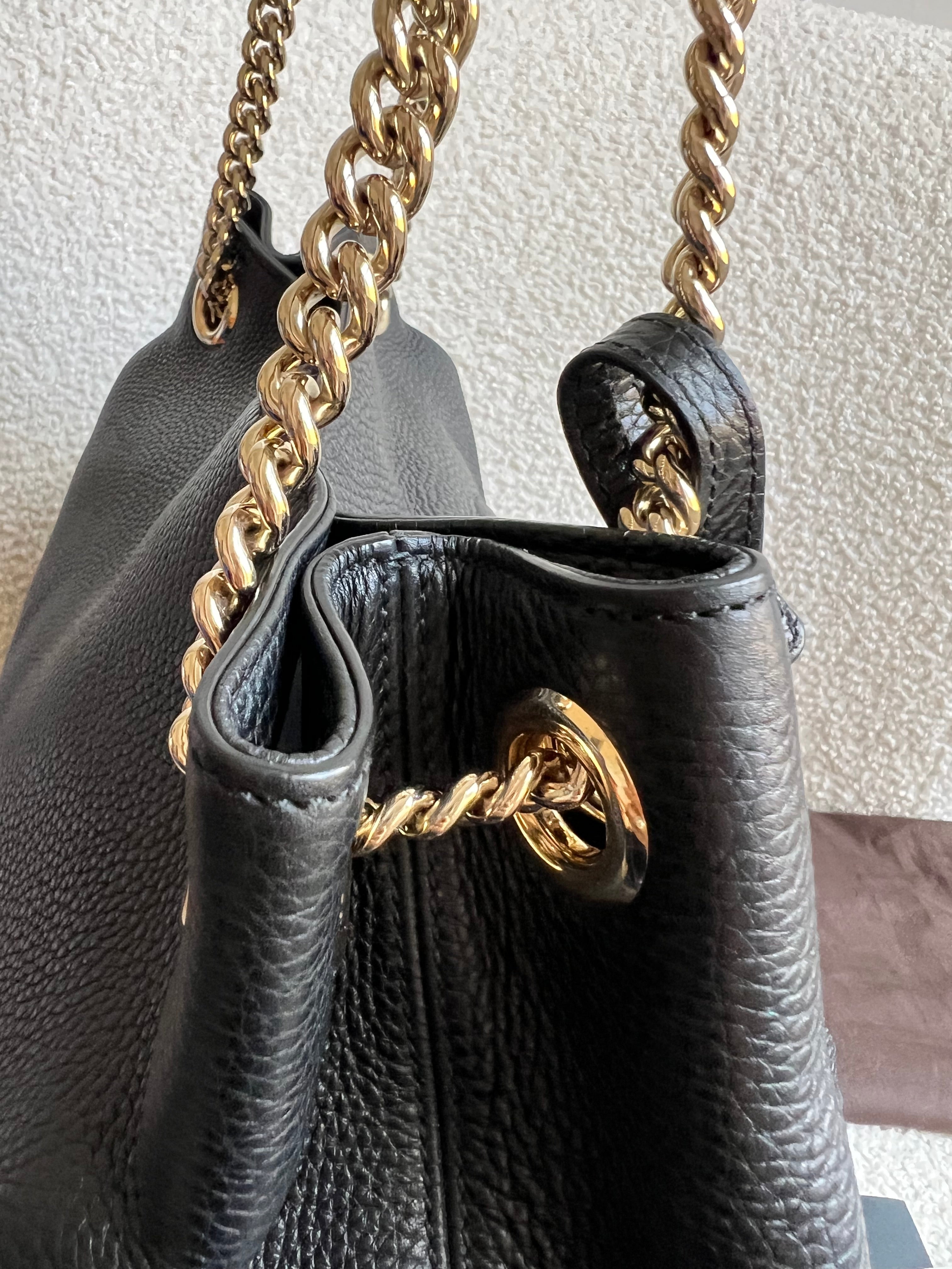Gucci Black Soho Chain Tote (RRP £1350)