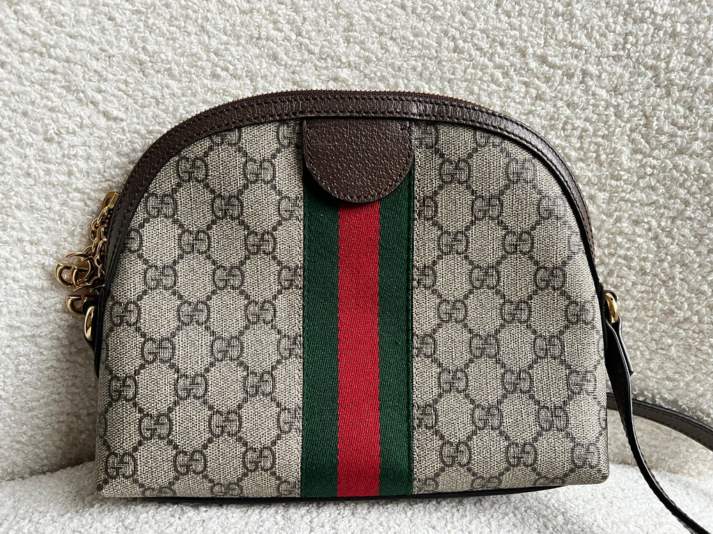 Gucci Ophidia GG Supreme Rounded Top Shoulder Bag (RRP £1,380)