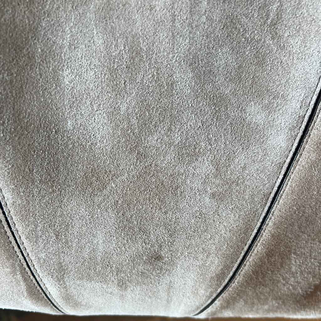 CHLOÉ Spin Large Suede Shopper Tote Bag