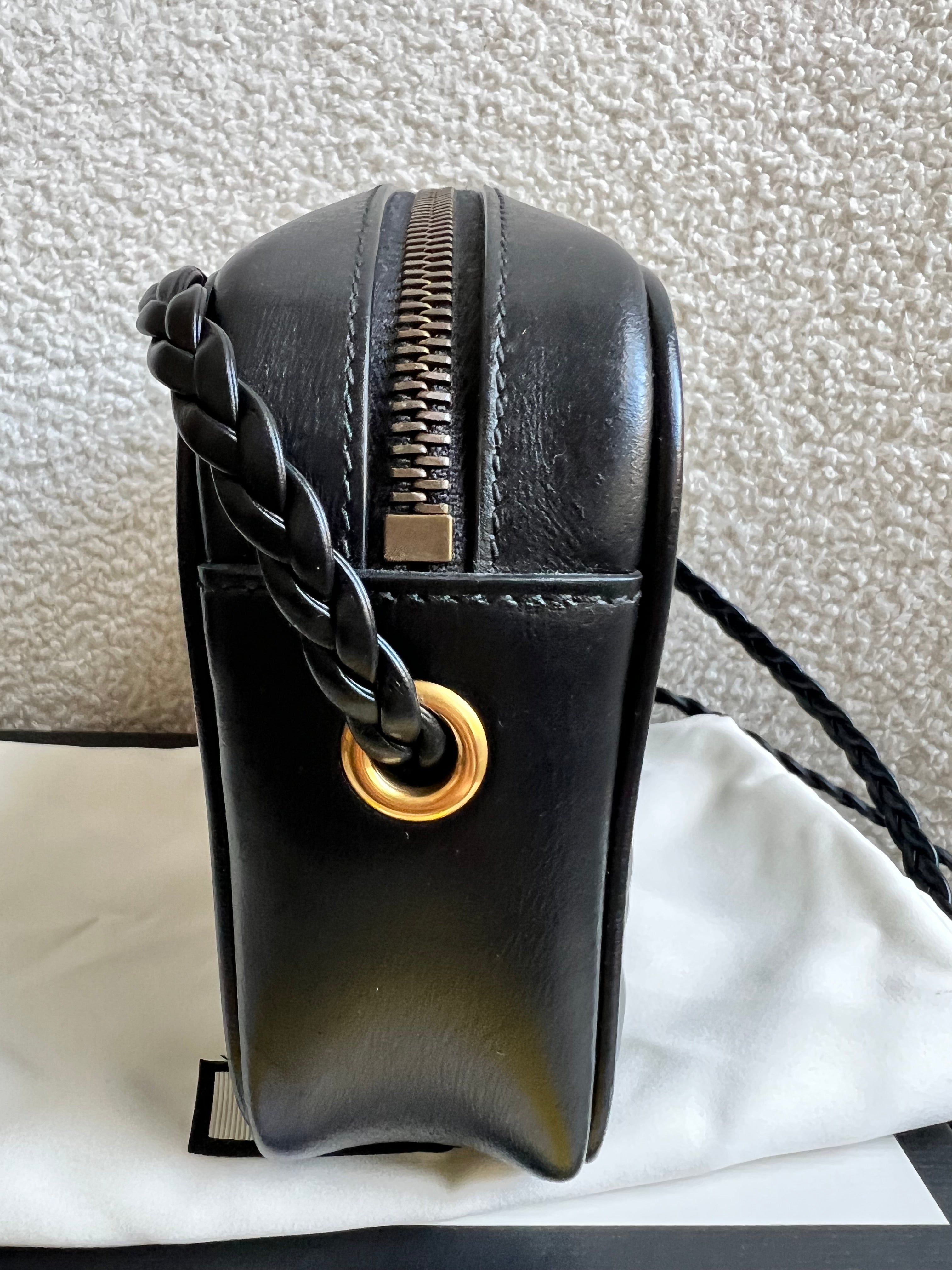 Gucci Mini Black Trapuntata Camera Bag