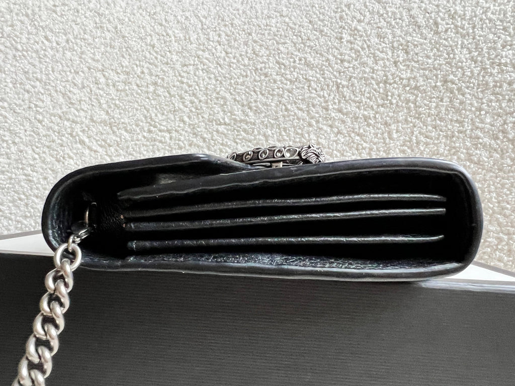 Gucci Dionysus Black Mini Chain Bag (RRP £1340)