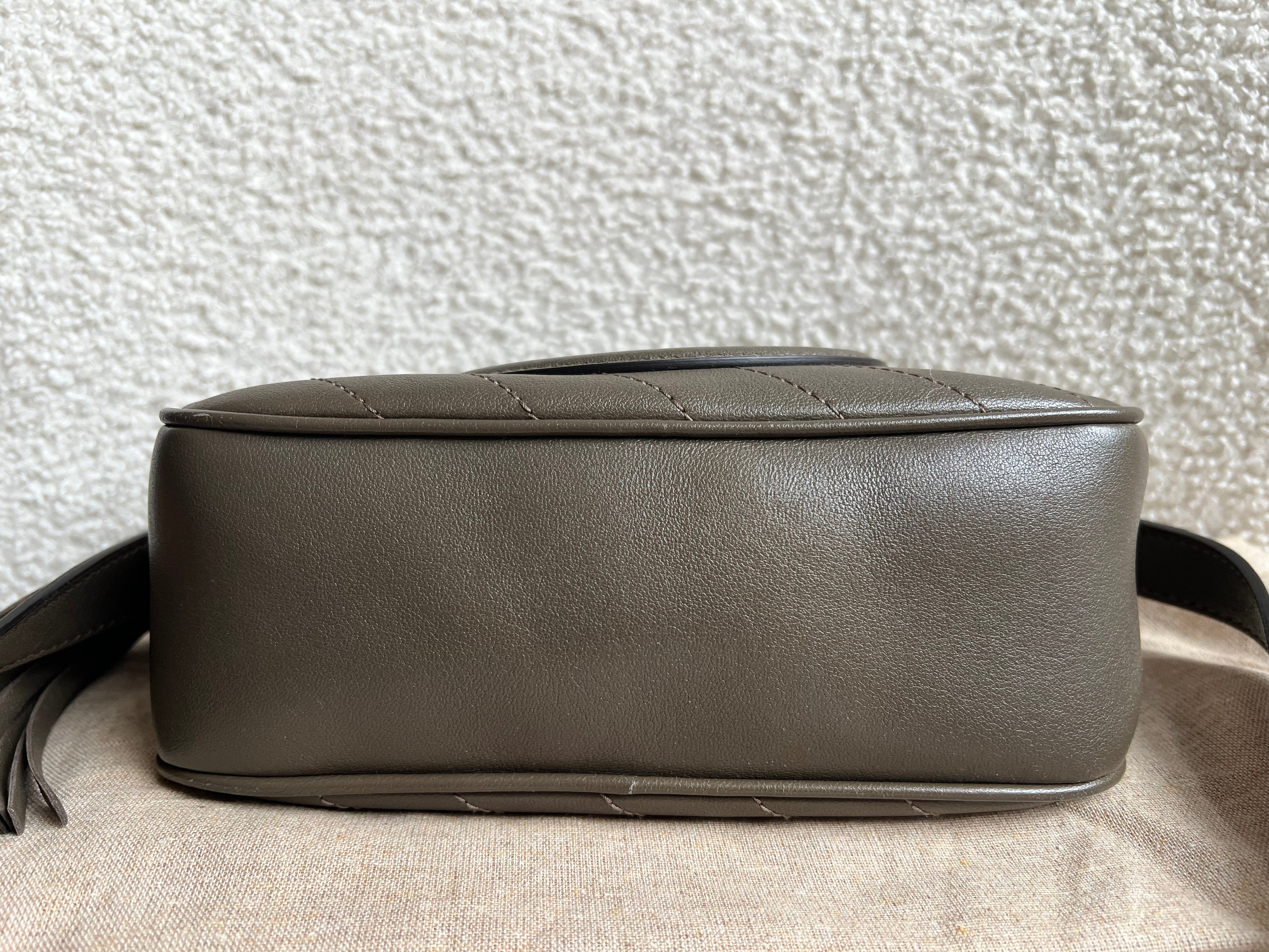Gucci Khaki Small Blondie Shoulder Bag (RRP £1380)