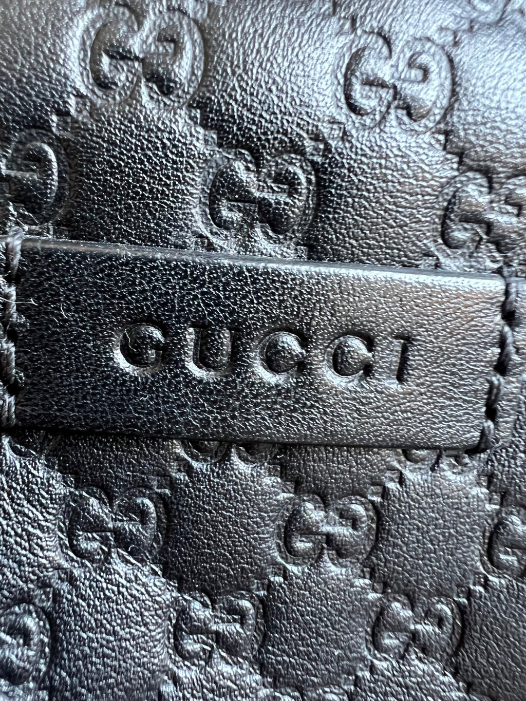 Gucci Black Guccissima Large Boston Joy (RRP £1250)