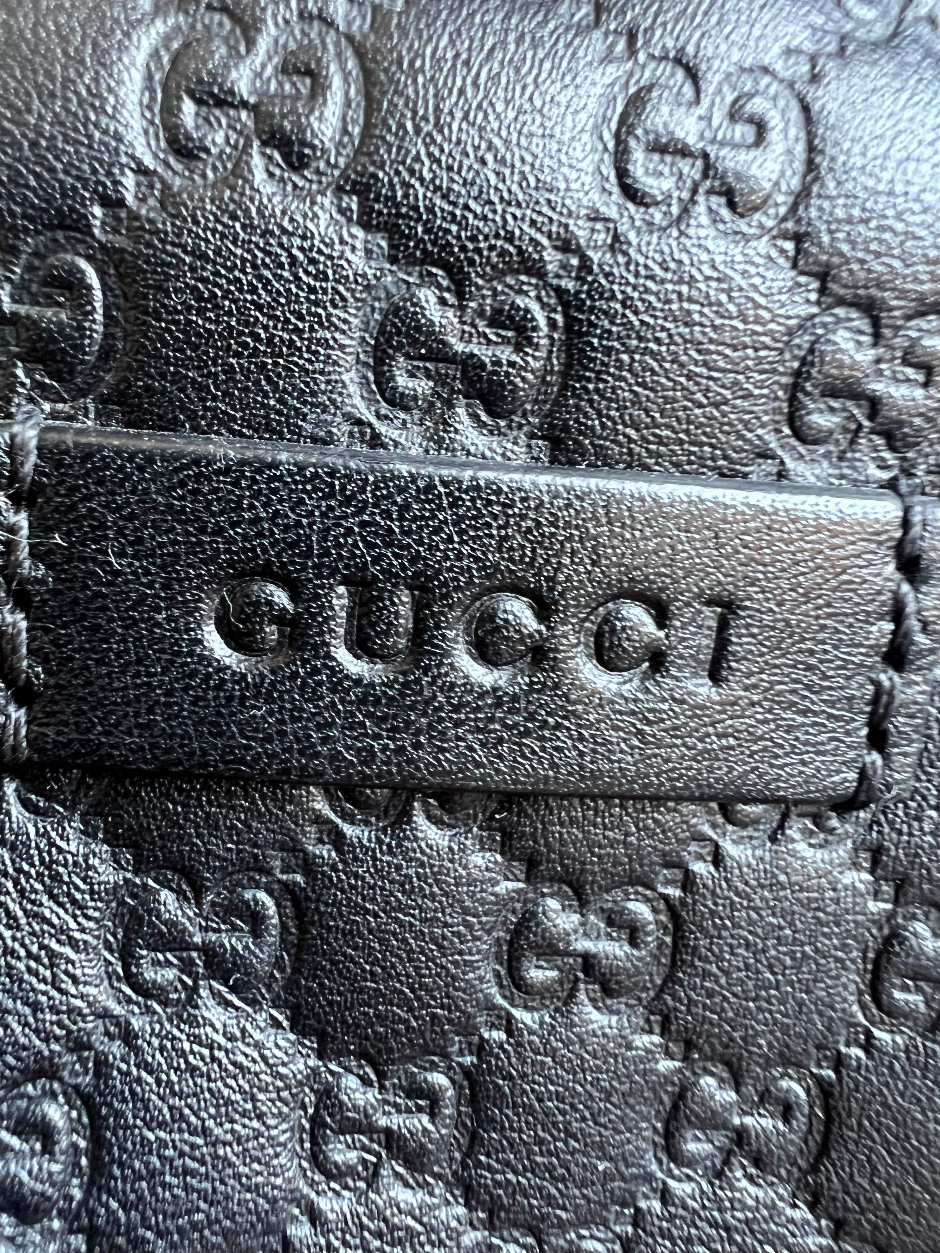 Gucci Black Guccissima Large Boston Joy (RRP £1250)