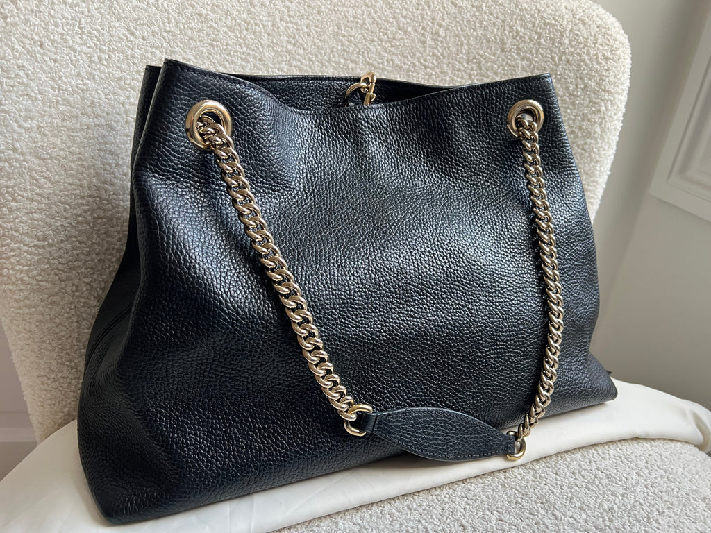 Gucci Black Soho Chain Tote (RRP £1350)