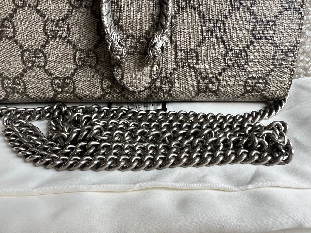 Gucci Dionysus GG Supreme Chain Wallet (RRP £1400)