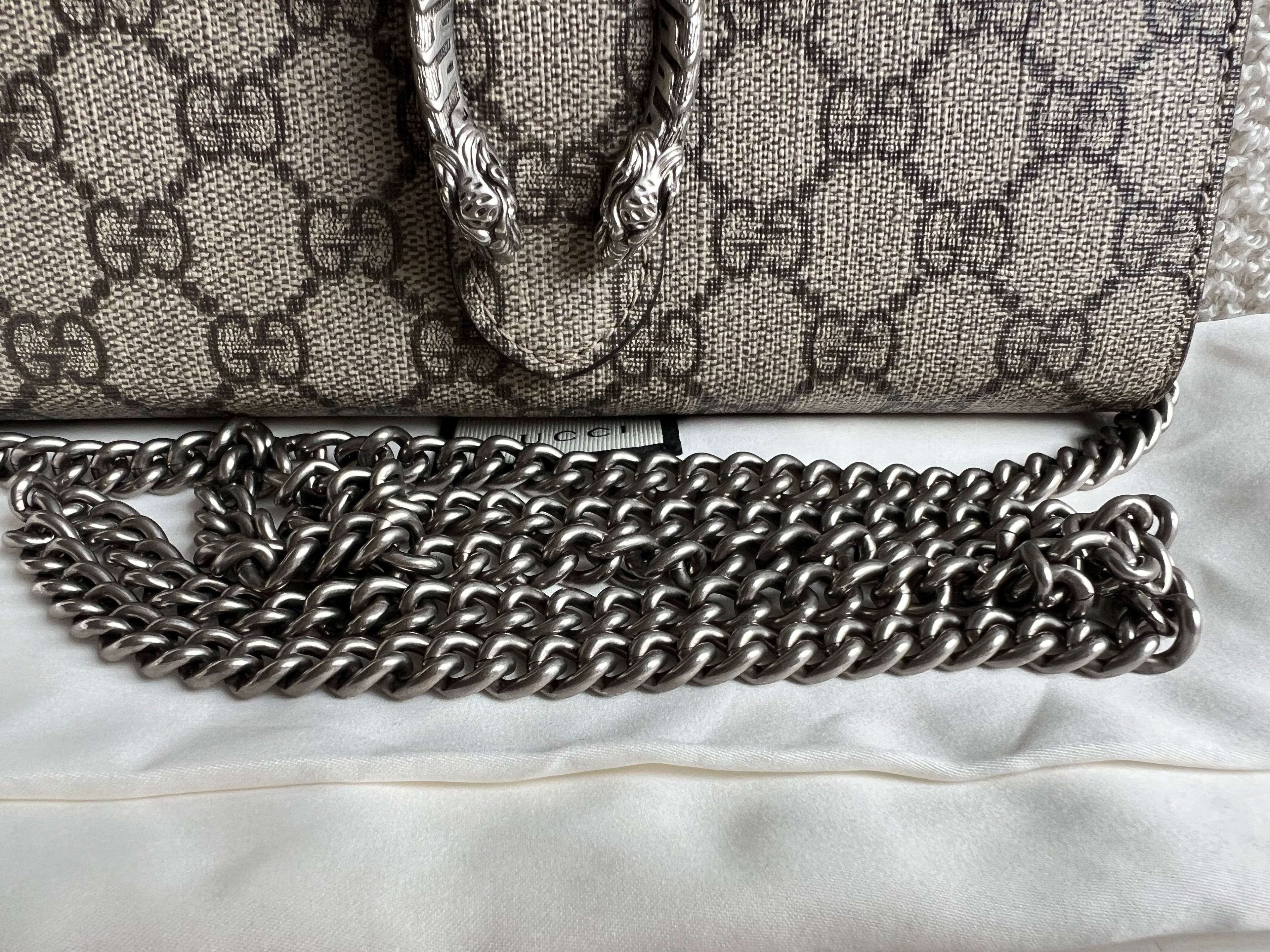 Gucci Dionysus GG Supreme Chain Wallet (RRP £1400)