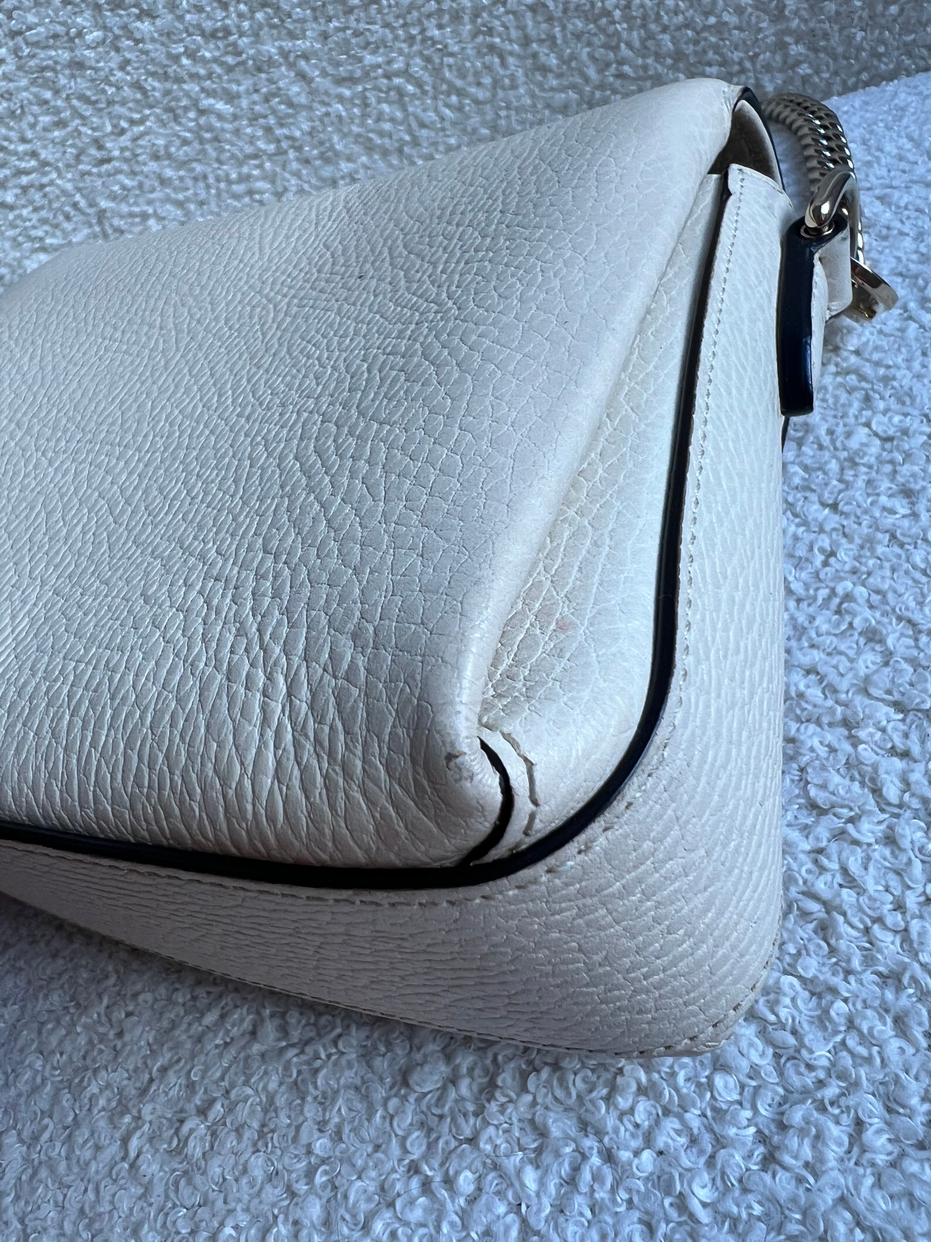Gucci Interlocking GG Cream Mini Cross Body Bag