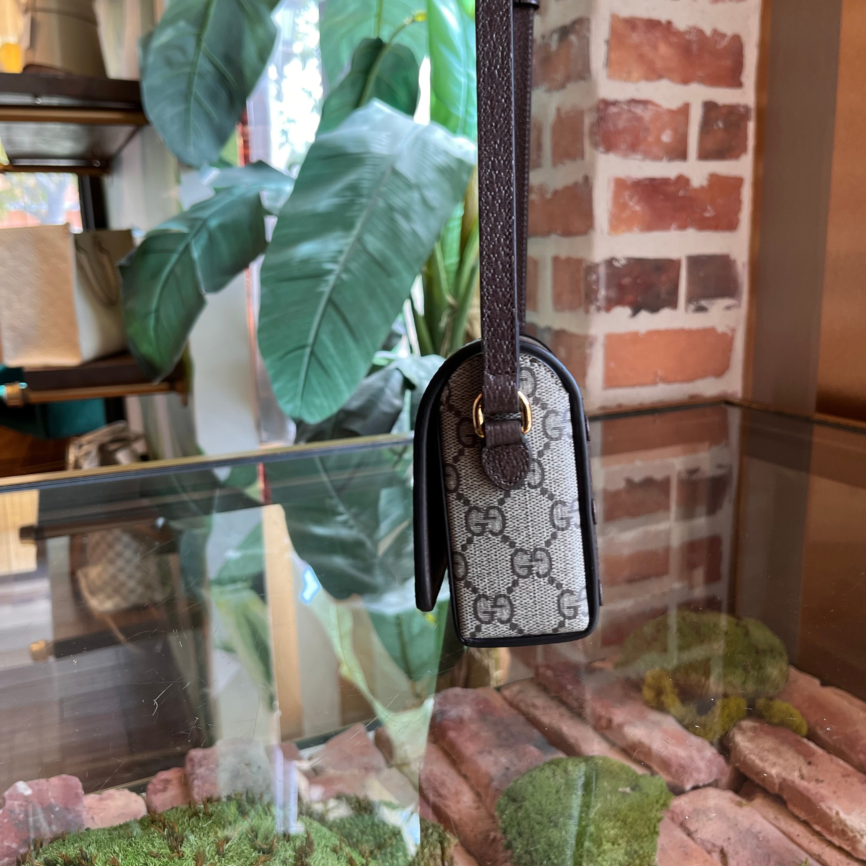 GUCCI x Pablo Delcielo GG Supreme Monogram Canvas Crossbody Bag