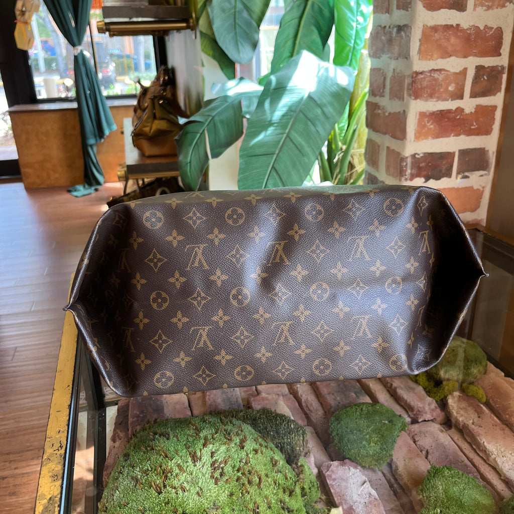LOUIS VUITTON All-In MM Coquelicot Monogram Canvas Tote Bag