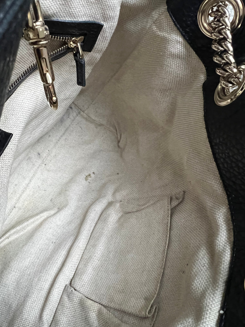 Gucci Black Soho Chain Tote (RRP £1350)