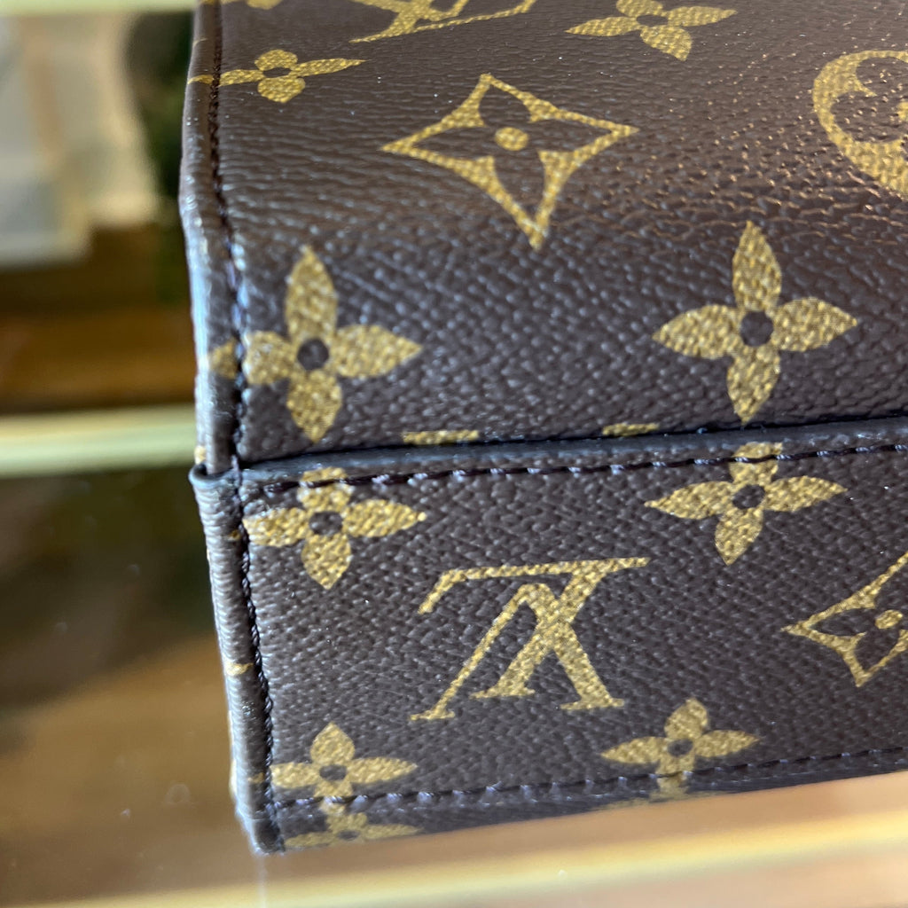 LOUIS VUITTON Monogram Sac Plat NM