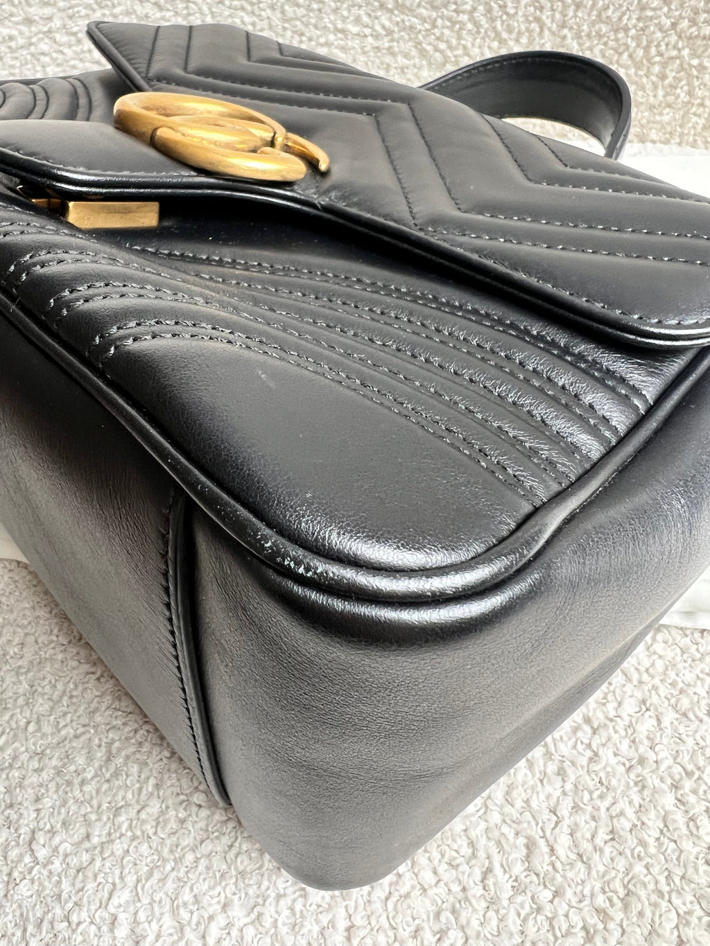 Gucci GG Black Small Top Handle Bag (RRP £2050)